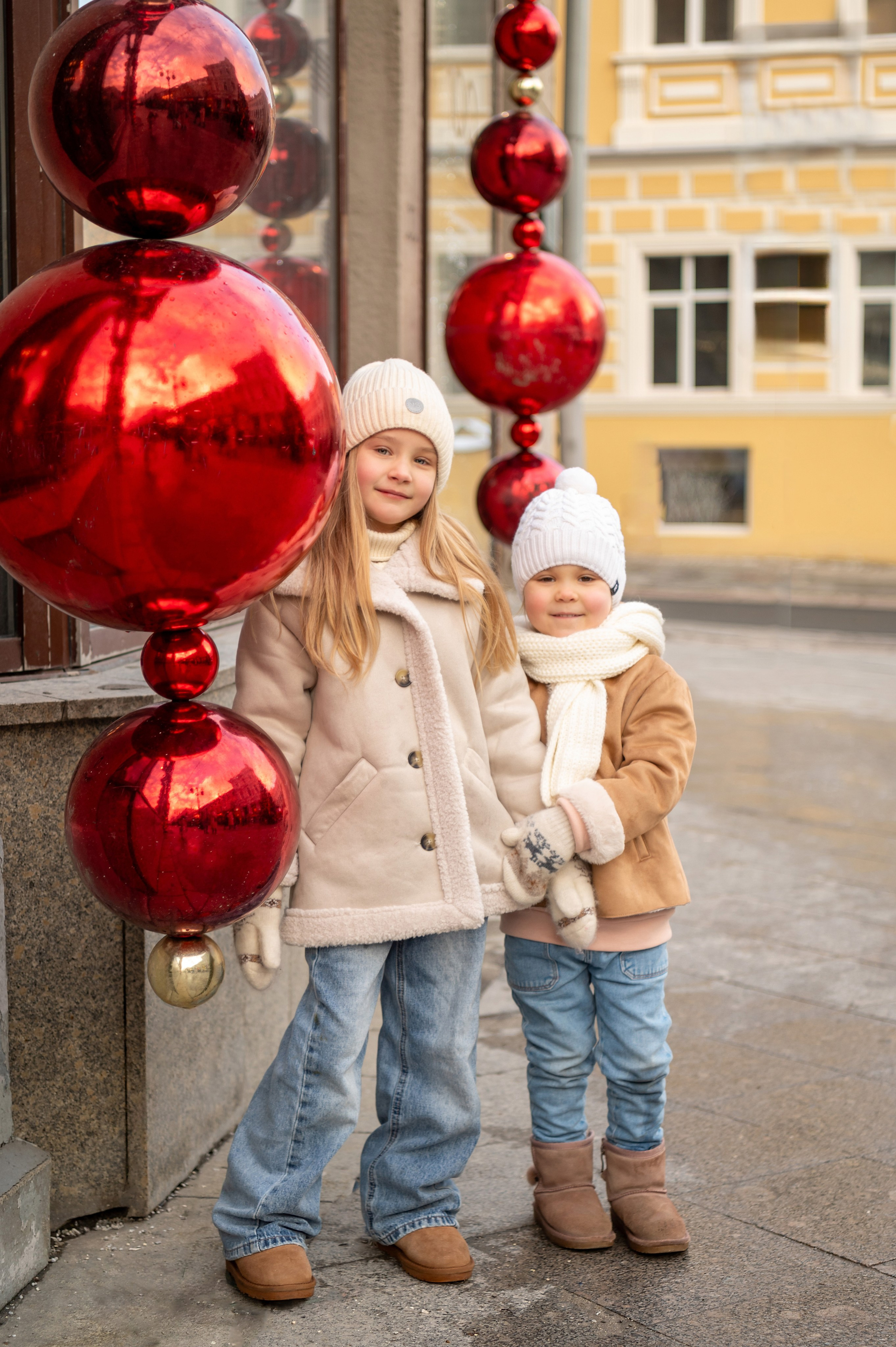Новогодняя прогулка по Москве. Детский и семейный фотограф г. Москва Оксана Катаджи