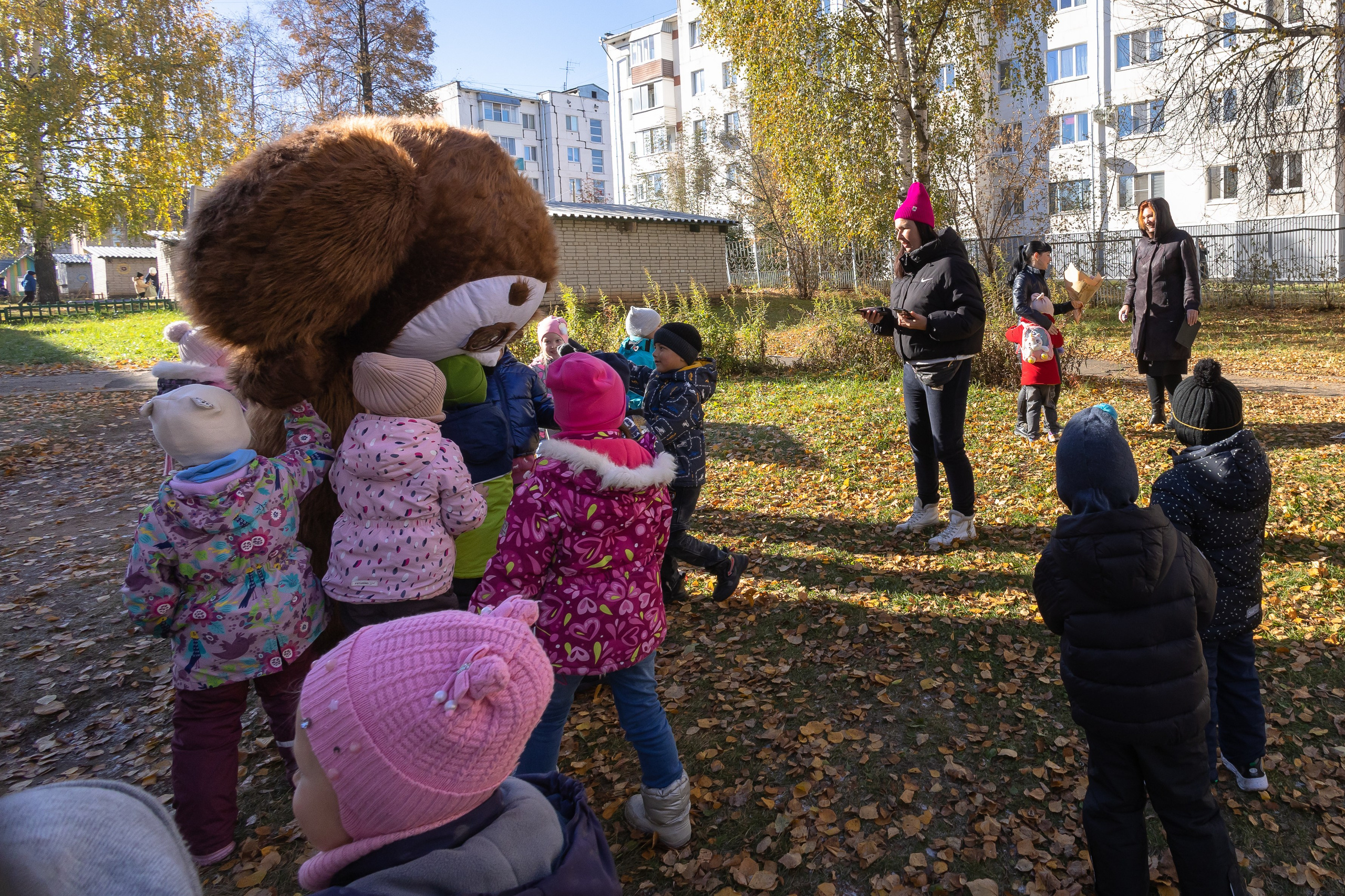 Детский день рождения с Чебурашкой