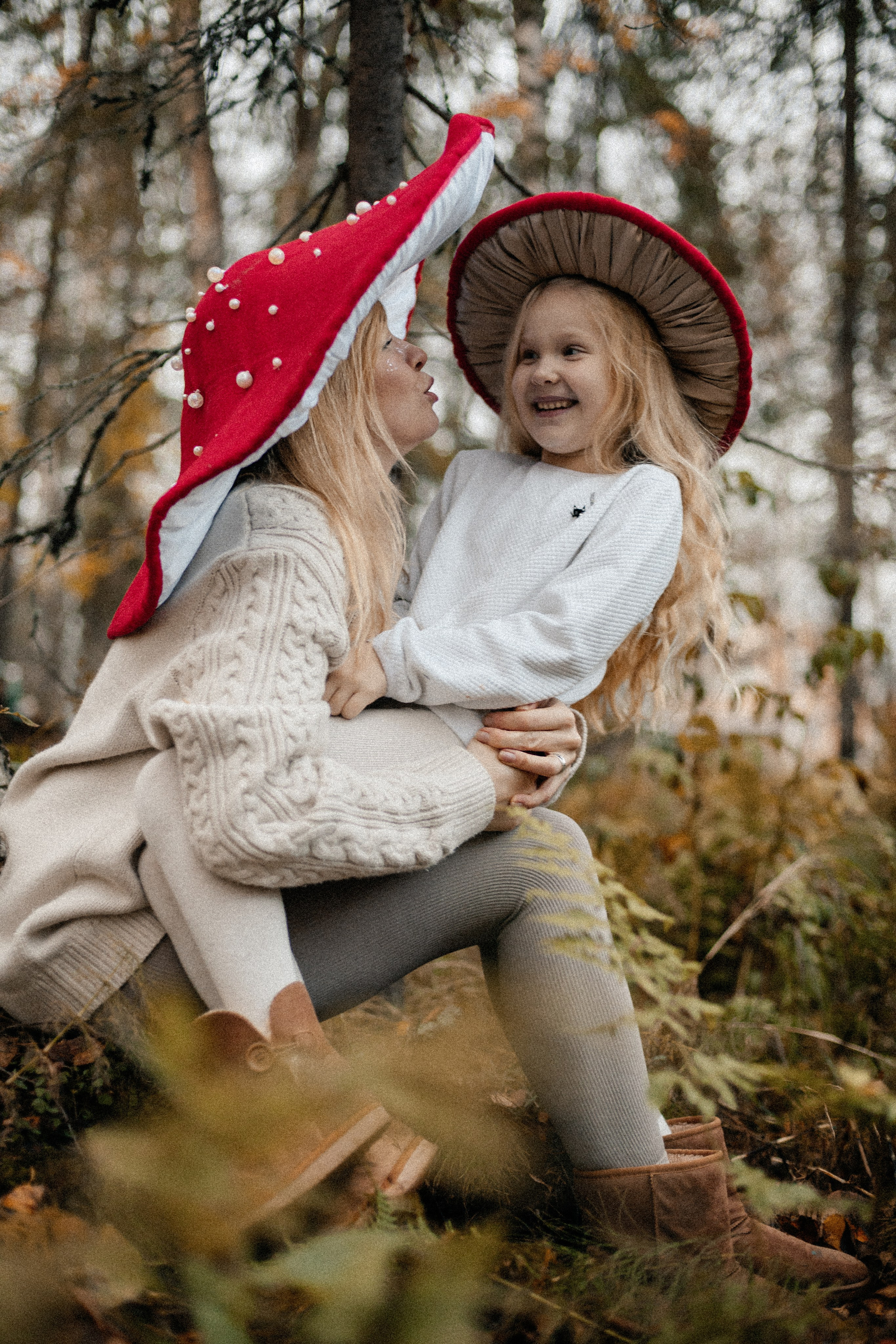 Наташа и Яся грибная фотосессия. Alex Vasina Photographer