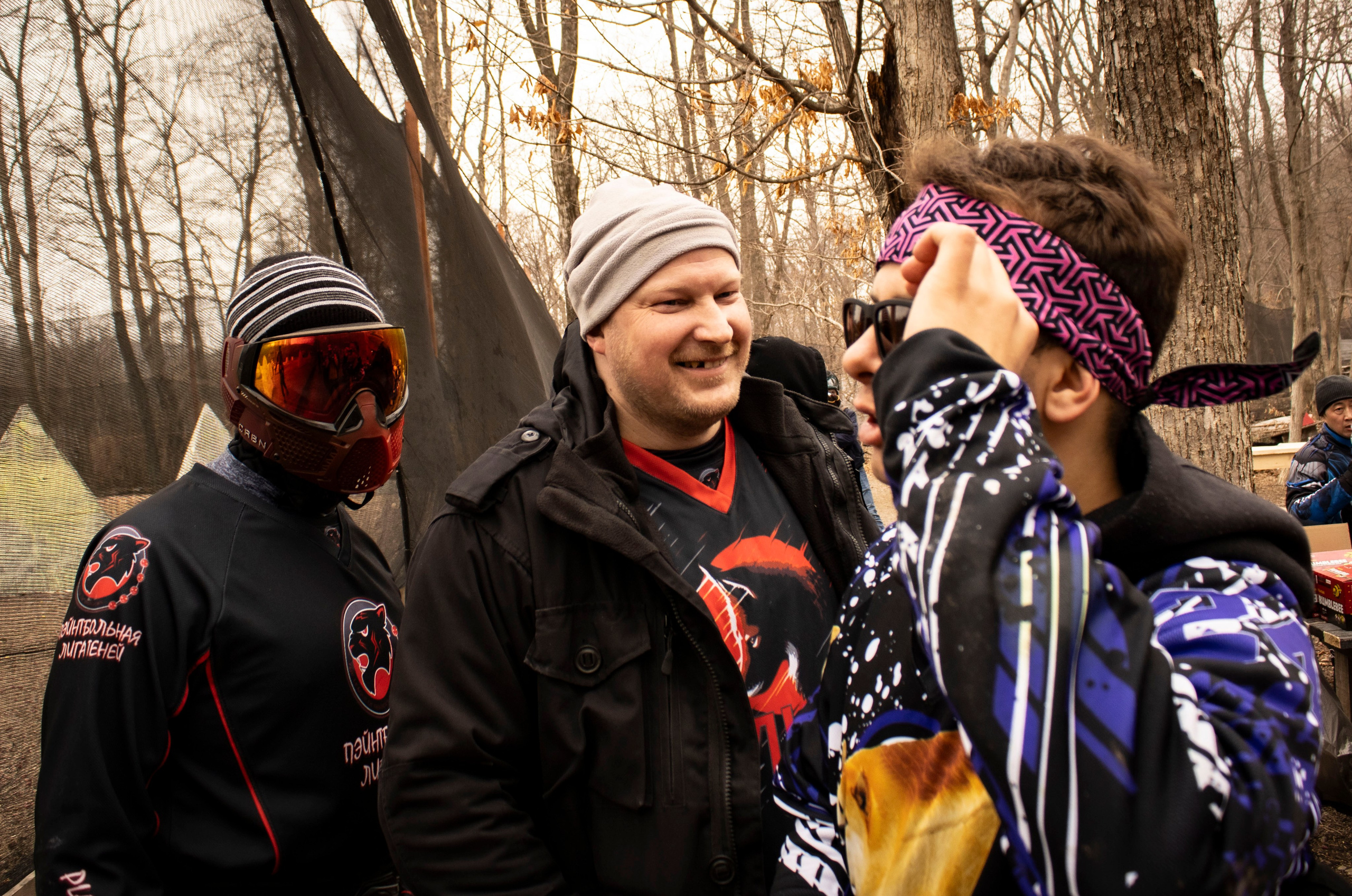 Турнир на кубок Федерации пейнтбола 6 апреля 2024 г. Фотограф г. Владивосток