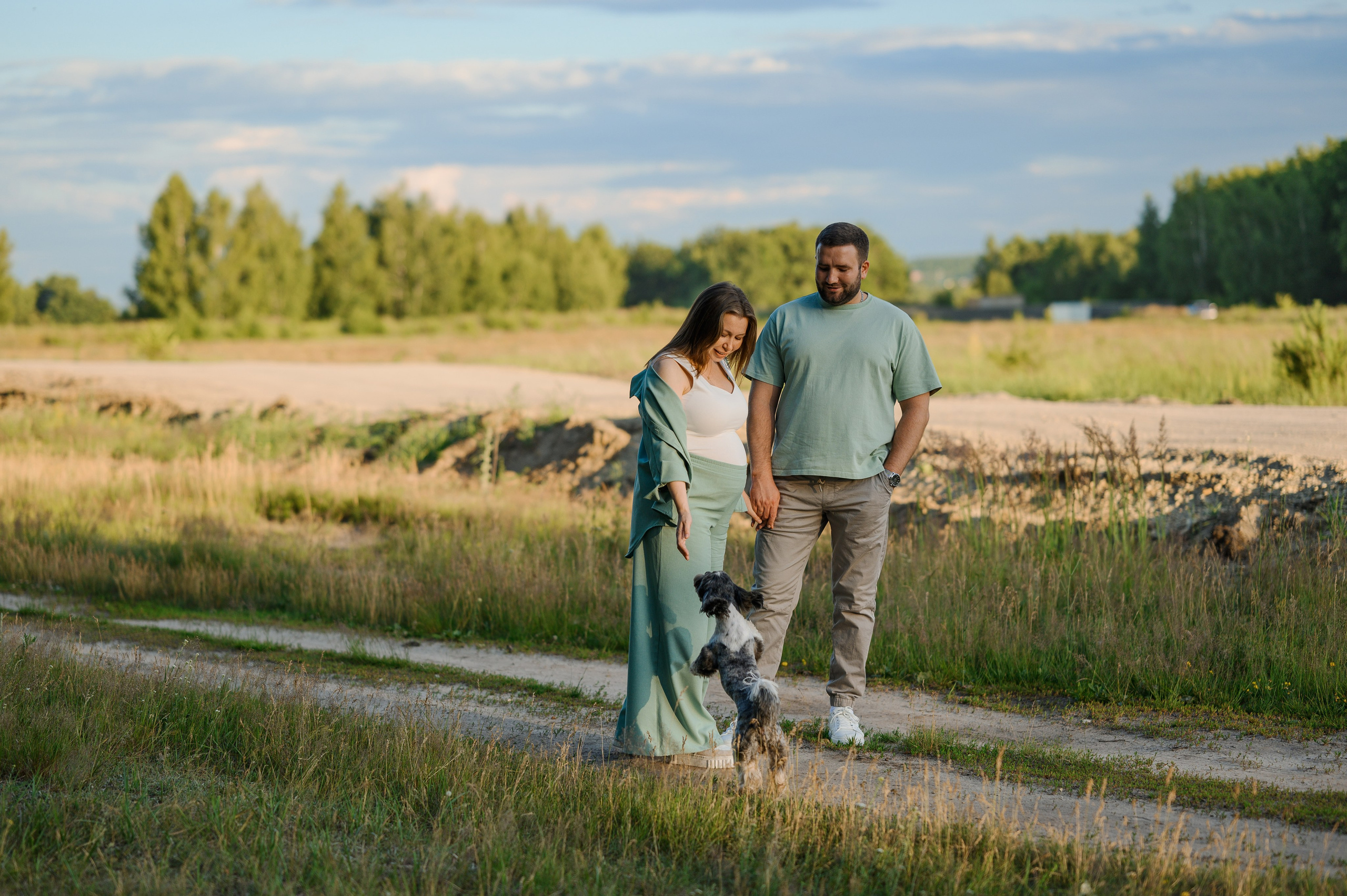 Артем, Юля и Чип ;). Свадебный и семейный Фотограф в Пензе Татьяна Лапоногова