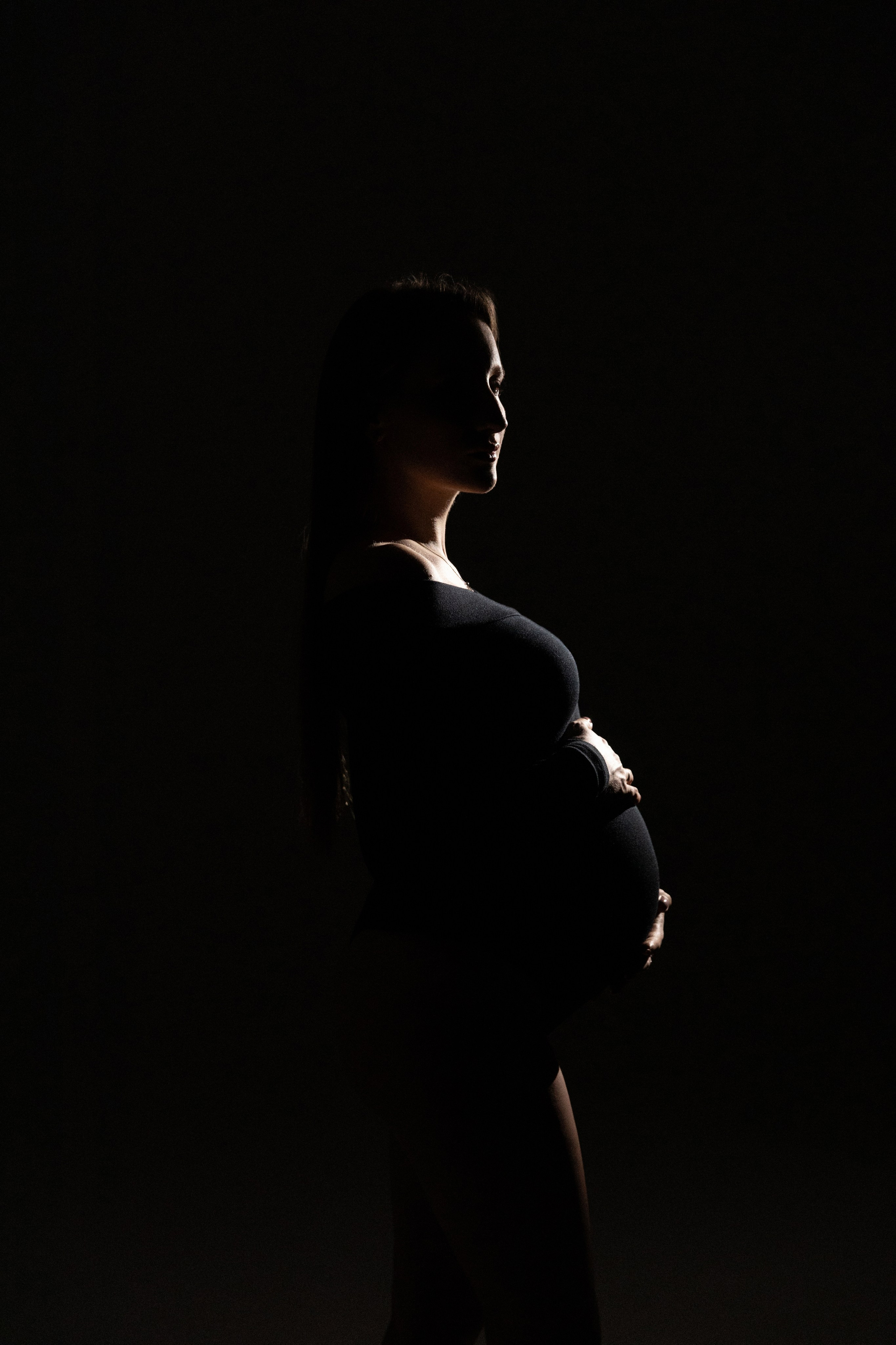 Беременность. Фотограф Мария Щеголькова. Чувственный женский портрет