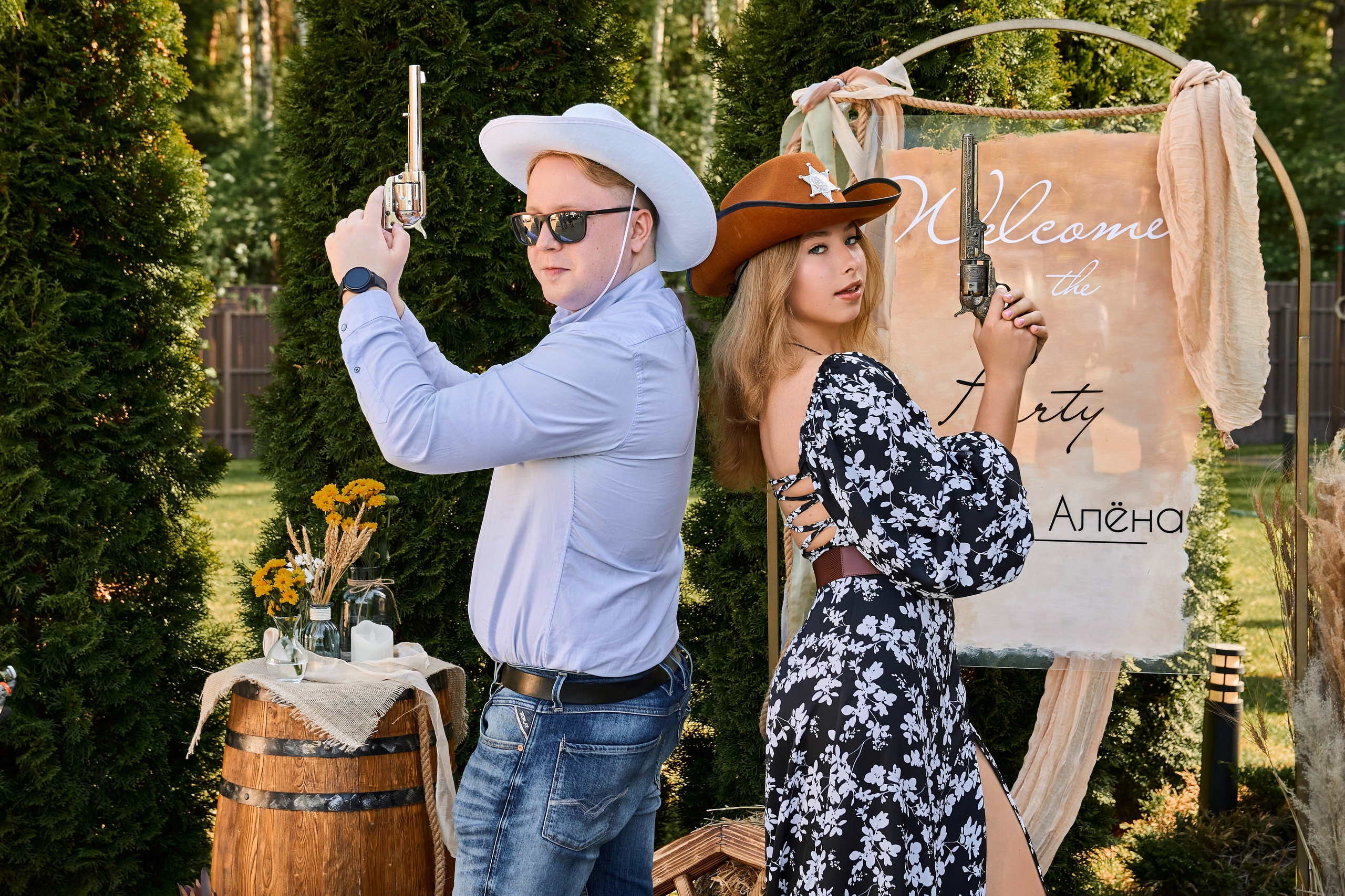 Денис & Алёна country party. Фотограф Ульяна Соколова Москва