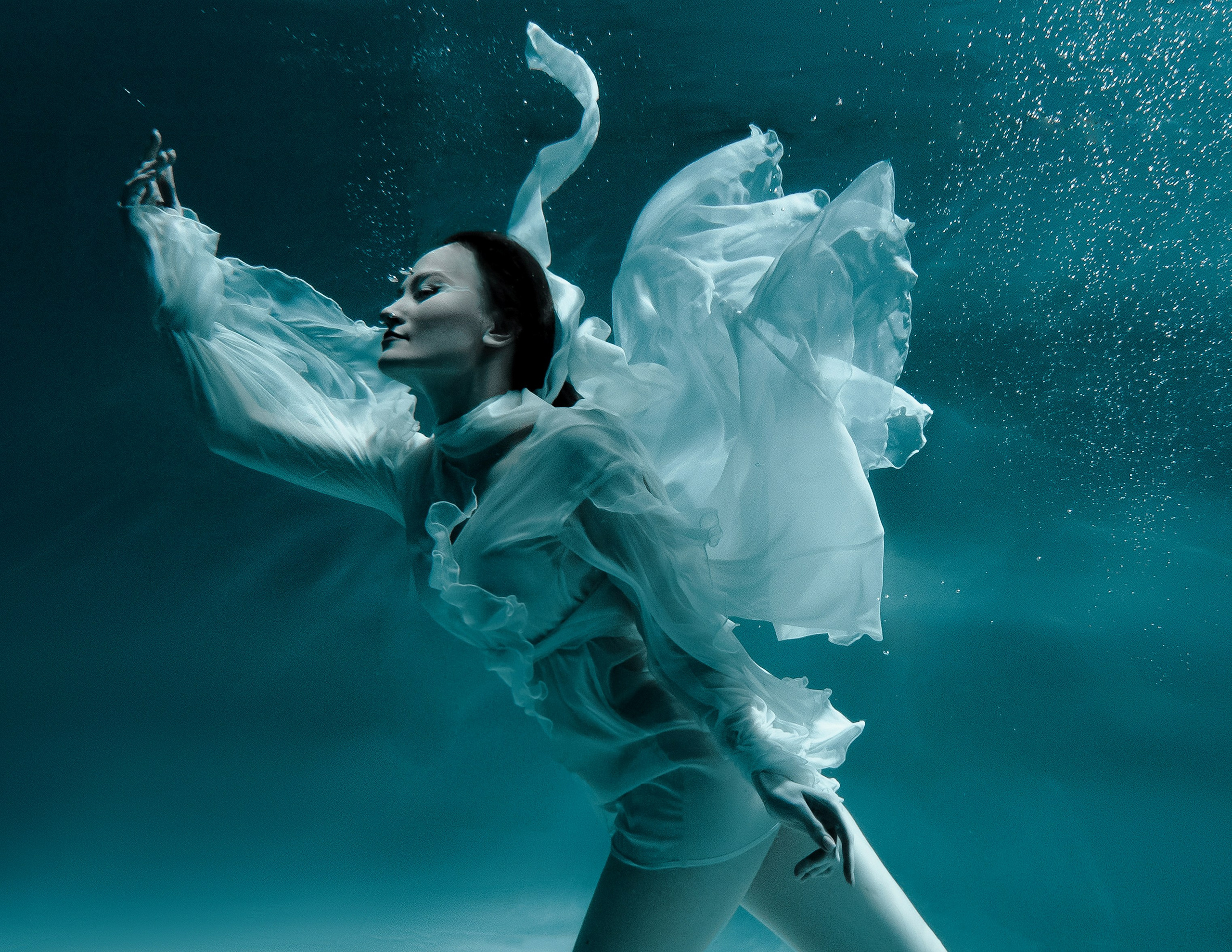 Персональная съёмка под водой для Мили