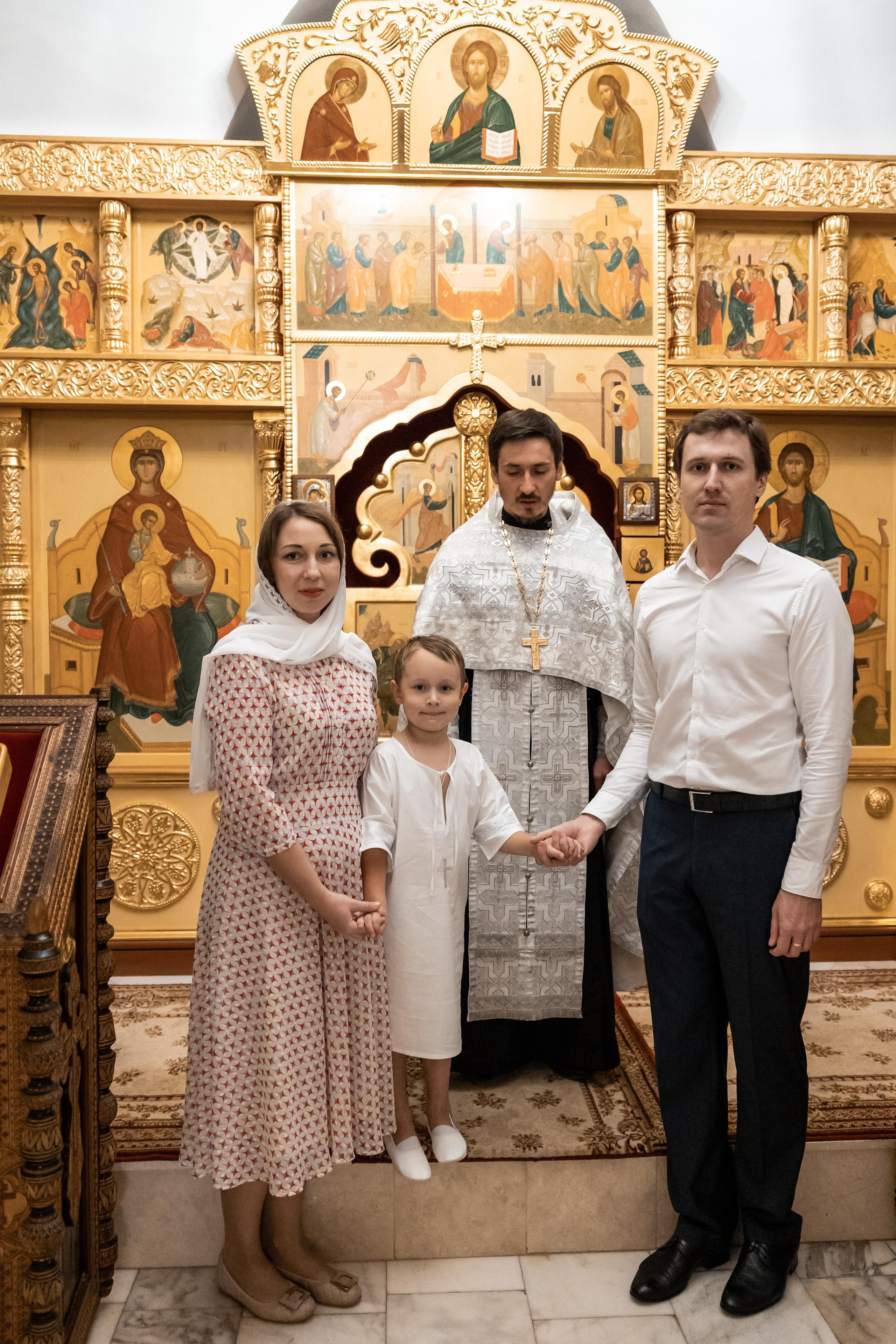 Крещение Андрея. Фотограф Крещение, Выписка москва