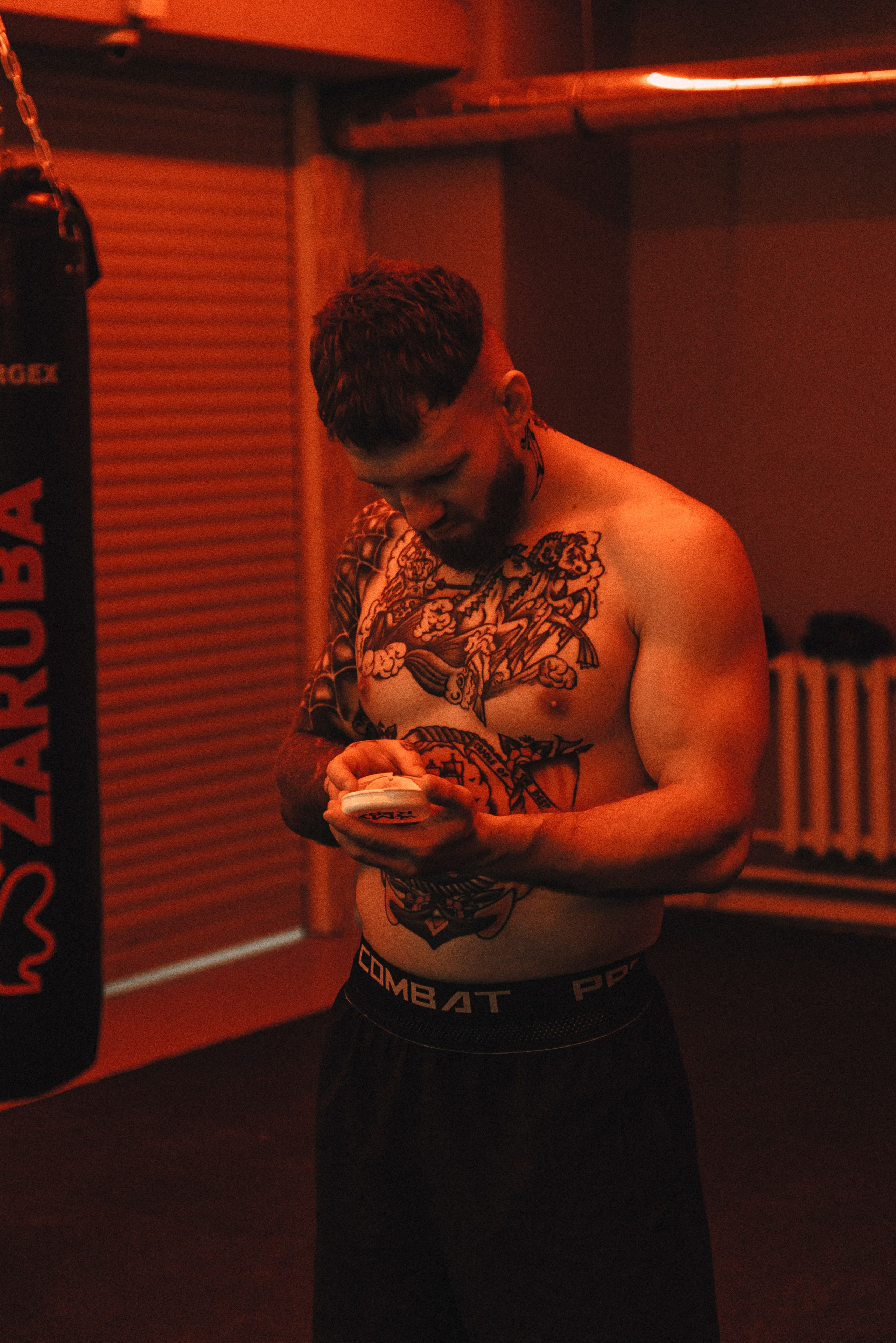 Спортивная фотосъемка бойца TOPDOG Близнеца. Жуков Илья  свадебный фотограф в Москве