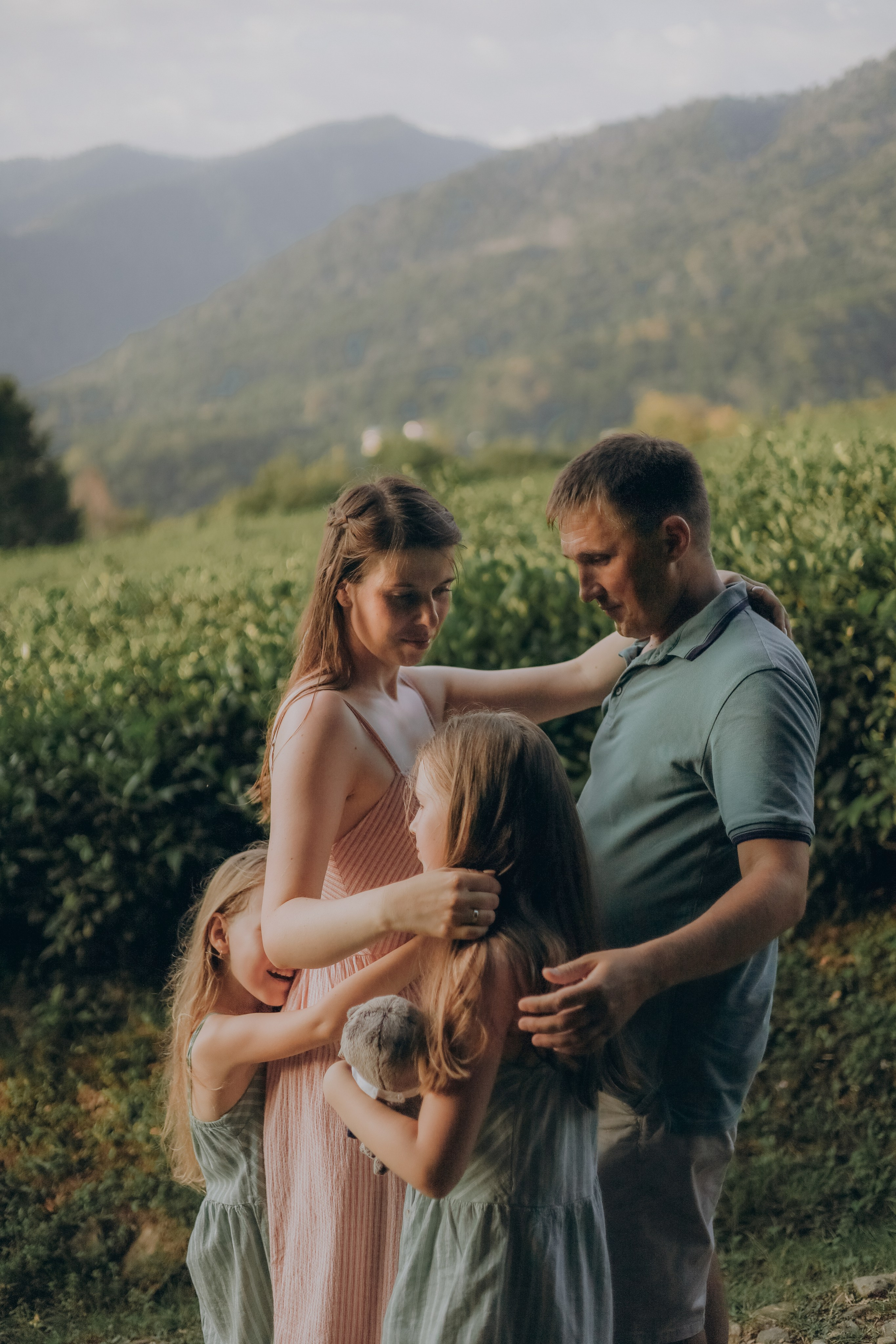 Ксеня, Андрей, Даша, Василина. Семейный фотограф Екатерина Еремеева