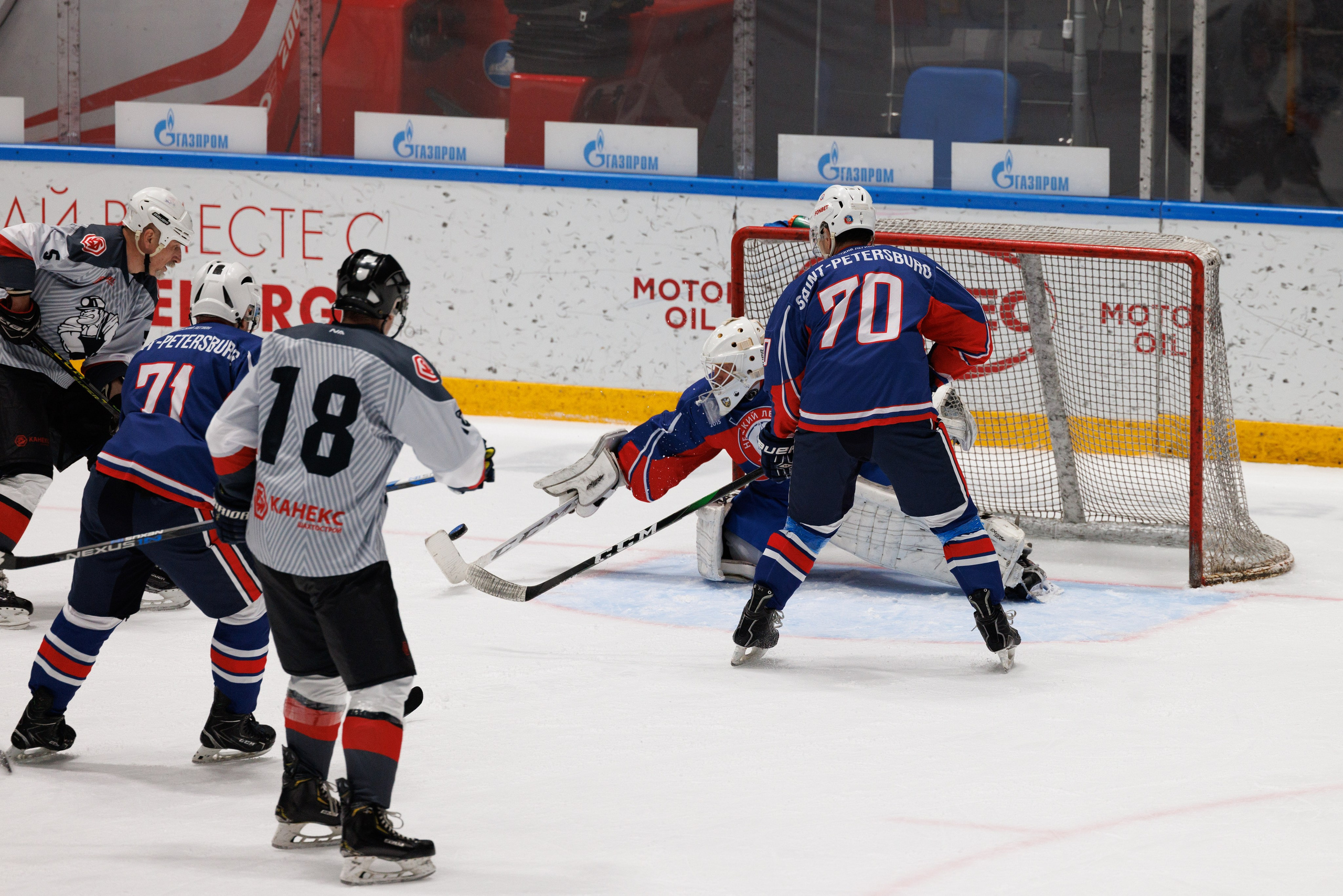 НХЛ (50+) Невский легион — Канекс 6-1. Фотограф Александр Заломаев