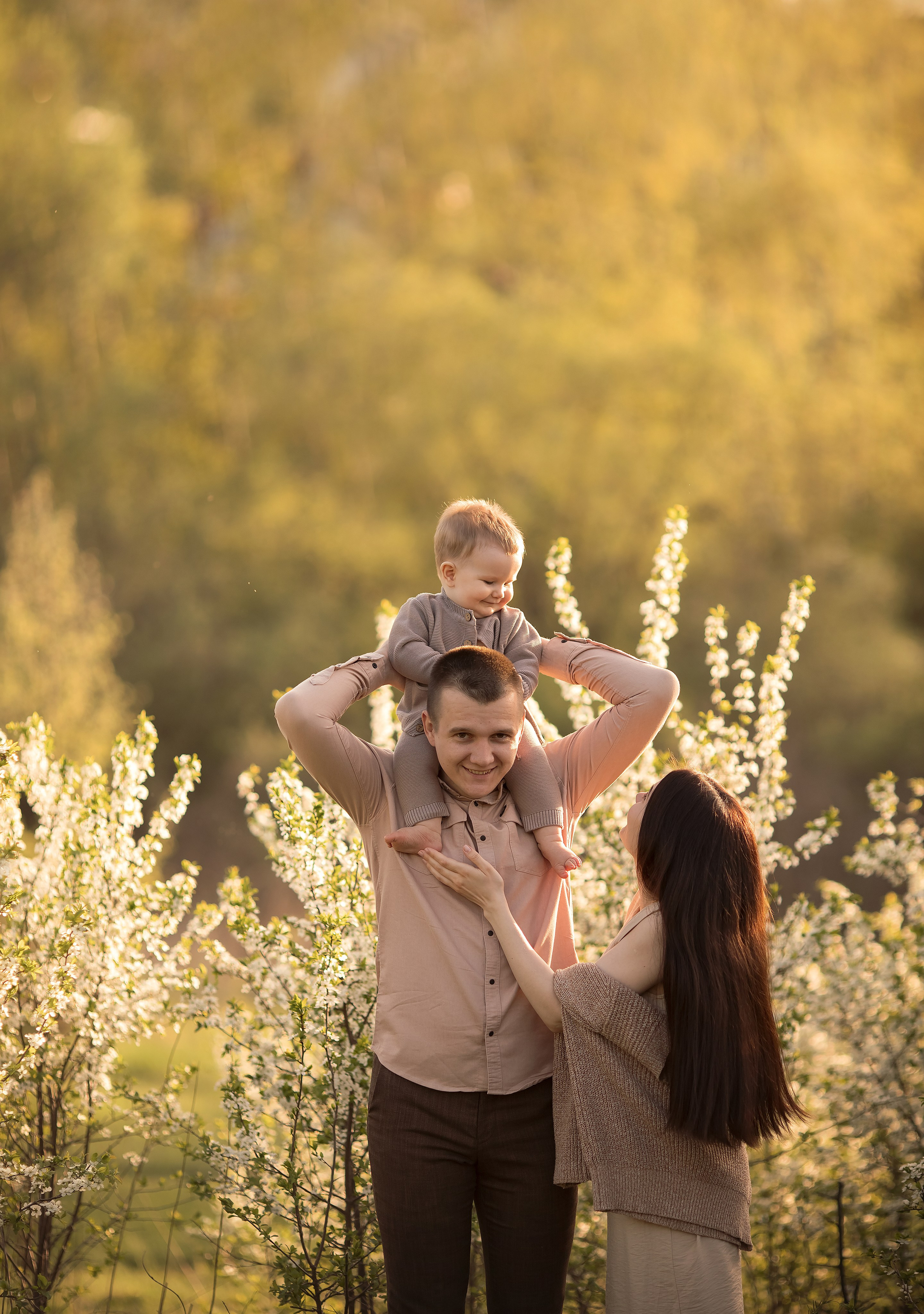 Первая весна. Семейный и детский фотограф в Саратове Полина Коткина