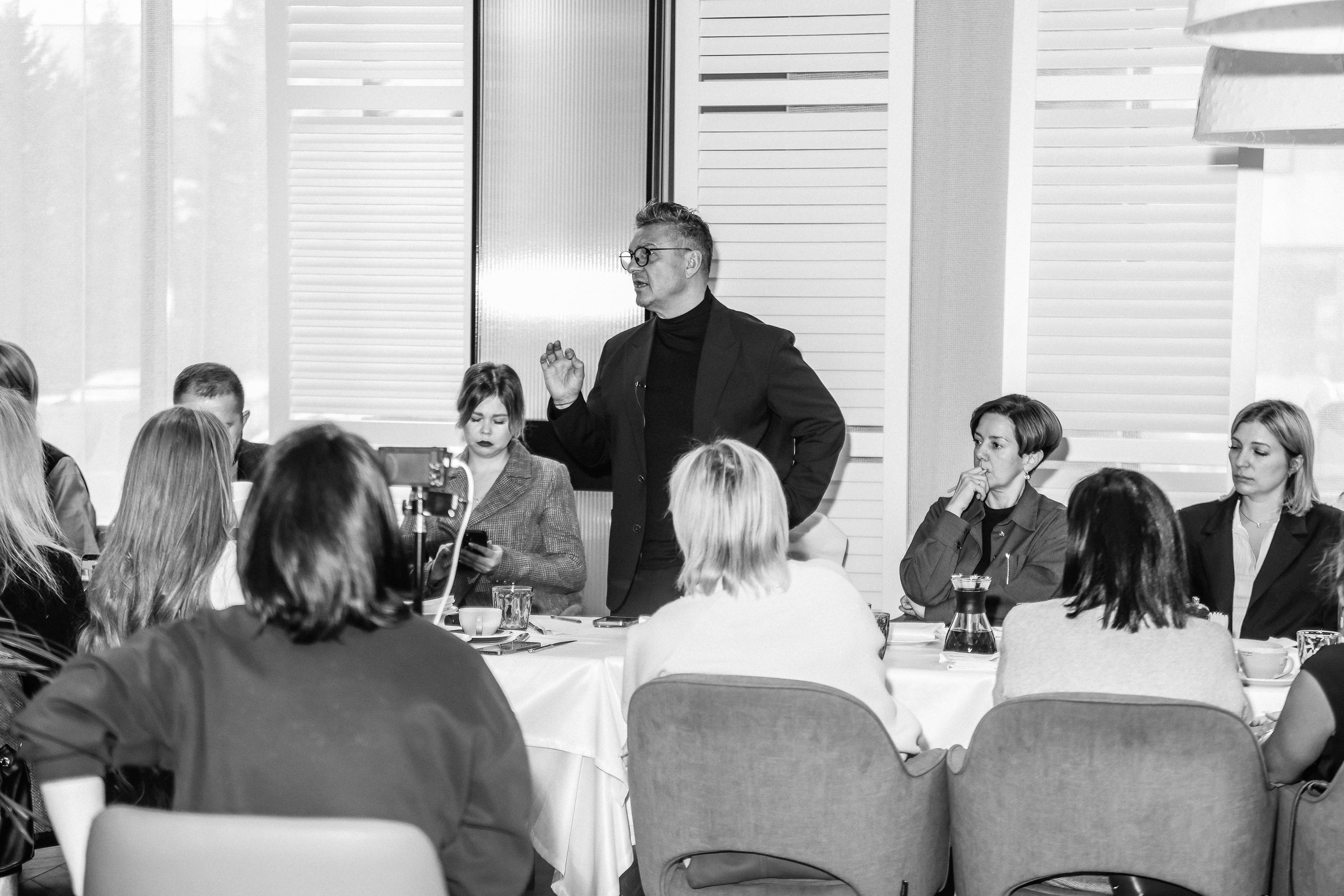 Бизнес завтрак с Игорем Стояновым. Фотограф Юлия Мальцева