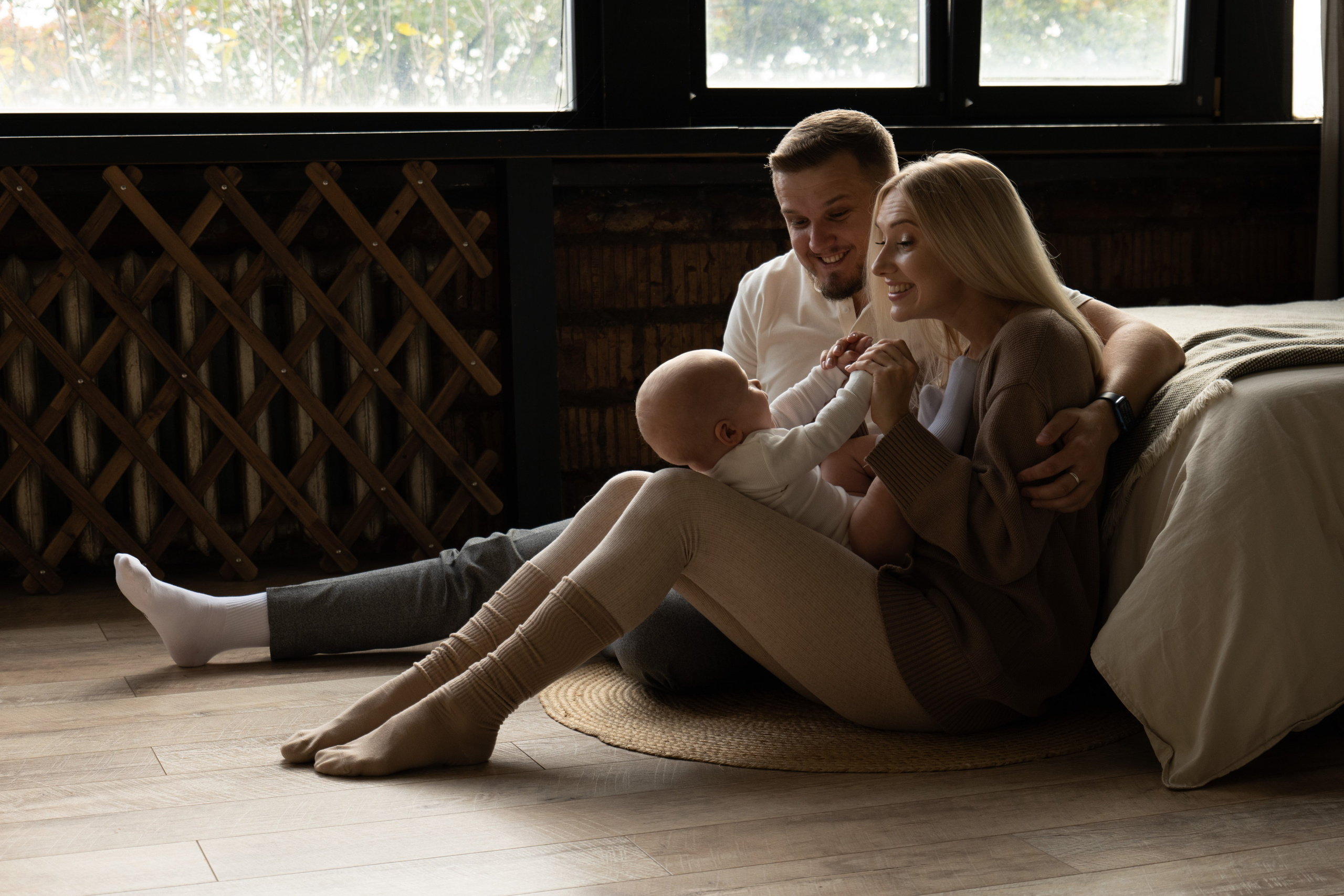 Студийная семейная фотосессия. Фотограф видеограф Ольга Василевская