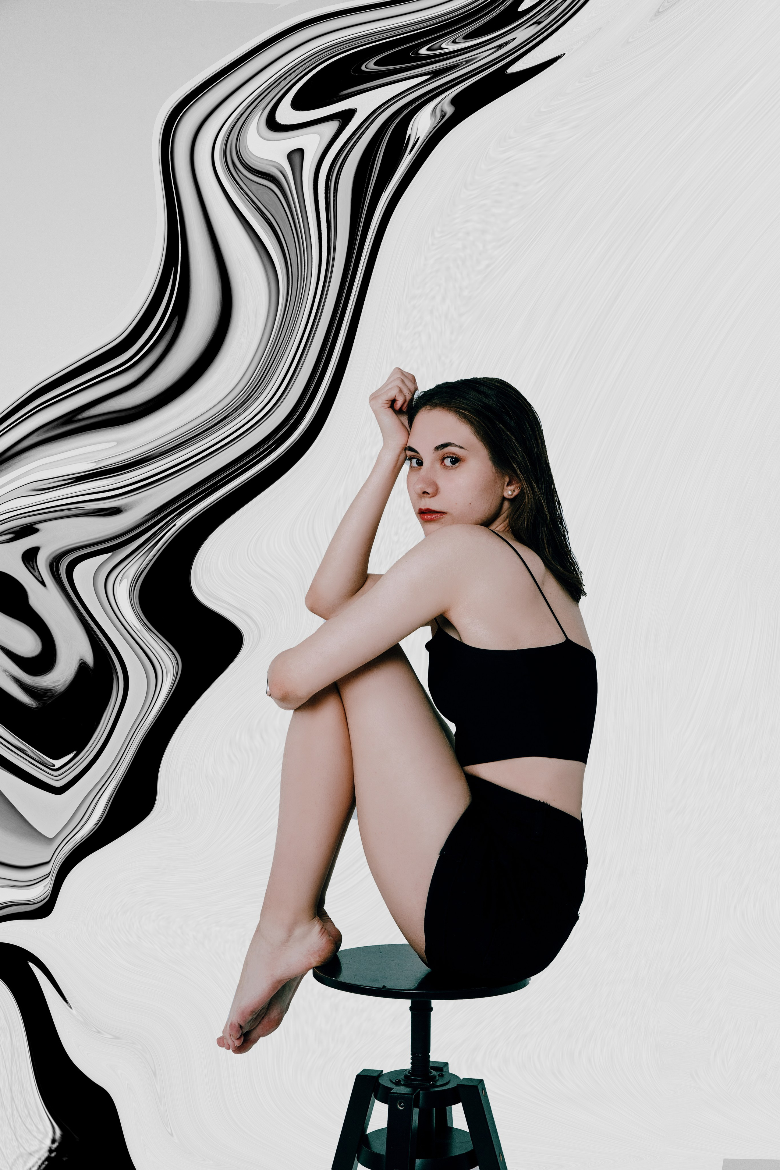 Poline in studio. Фотограф Анастасия Сонина