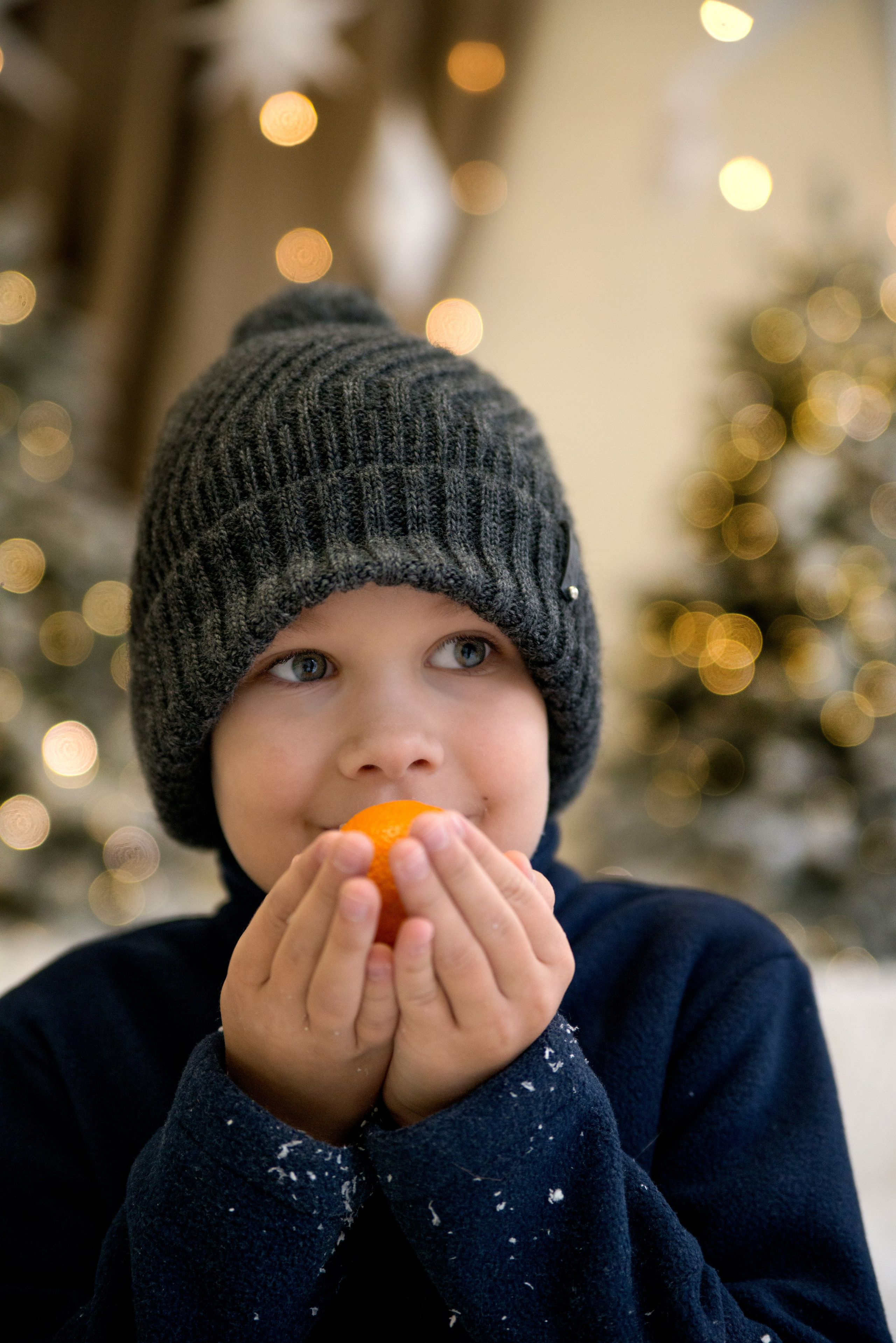 Дети в снежной студии. Фотограф и дизайнер в Москве Екатерина Лобачева