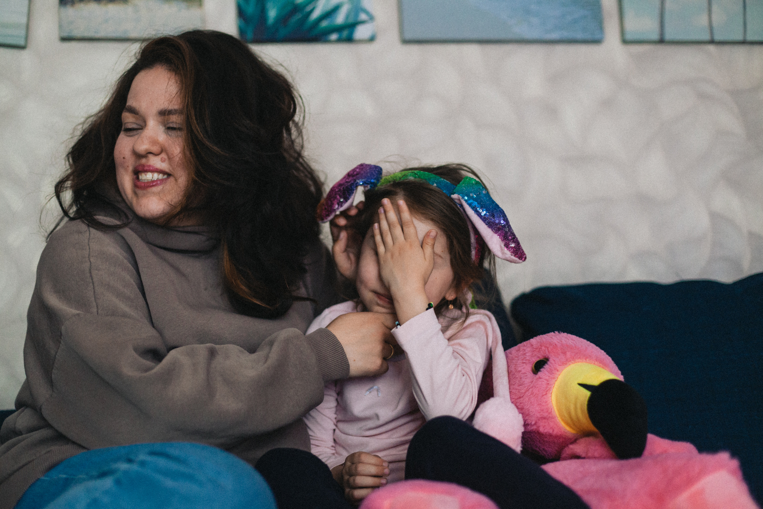 Семейная домашняя фотосессия. Фотограф-анималист Татьяна Степанова