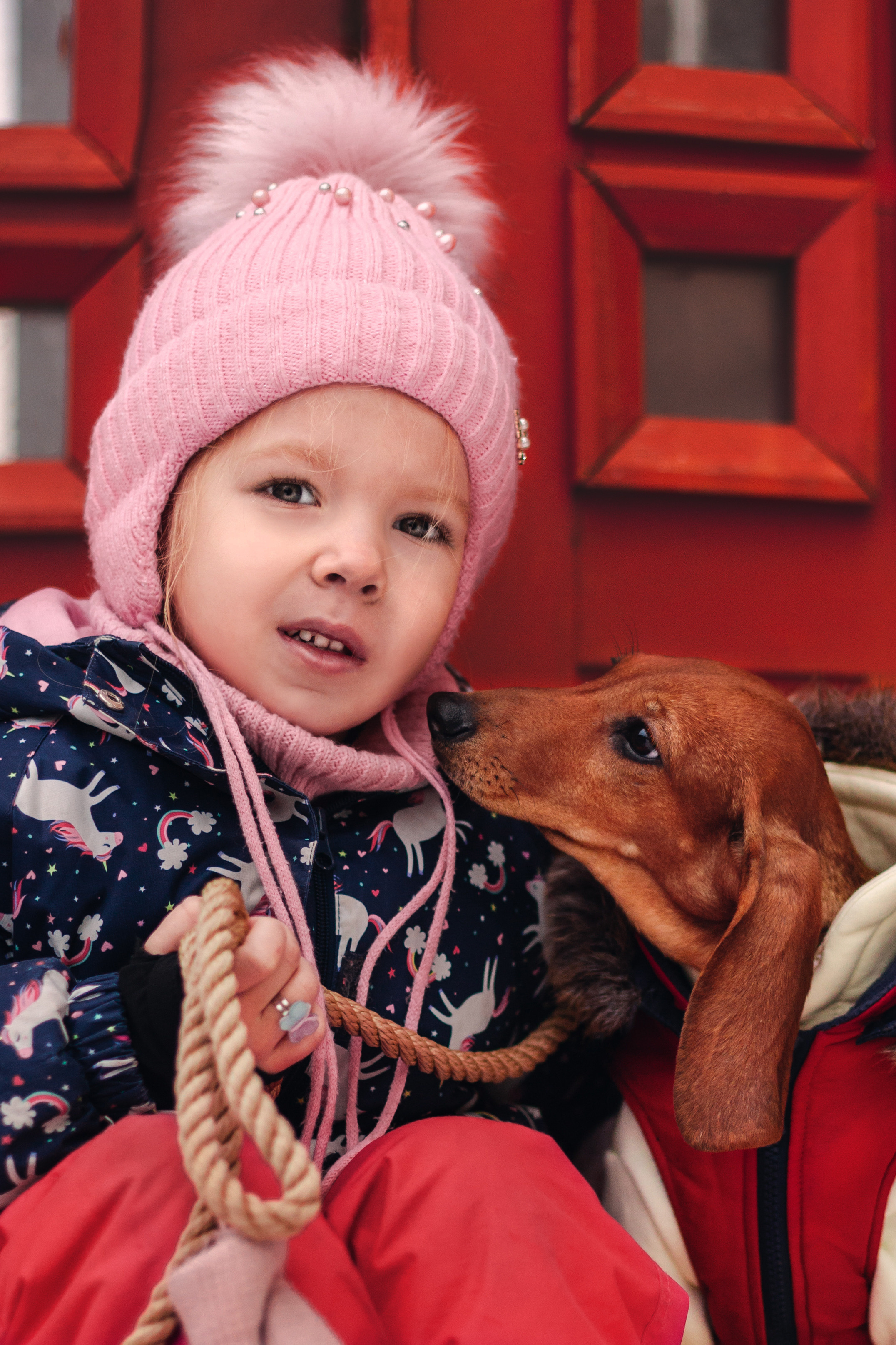 Новогодняя серия с ретромашиной. Фотограф-анималист Татьяна Степанова