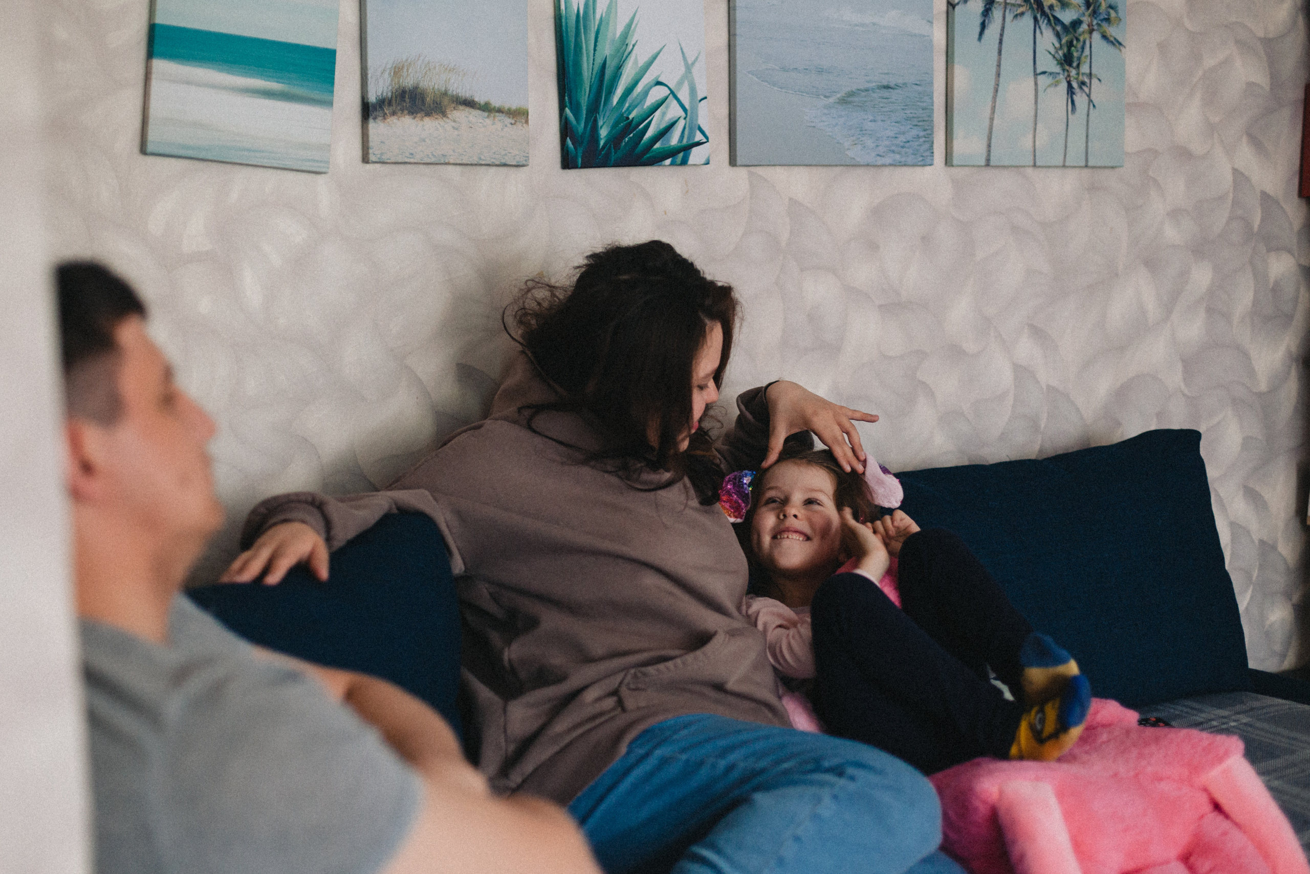 Семейная домашняя фотосессия. Фотограф-анималист Татьяна Степанова