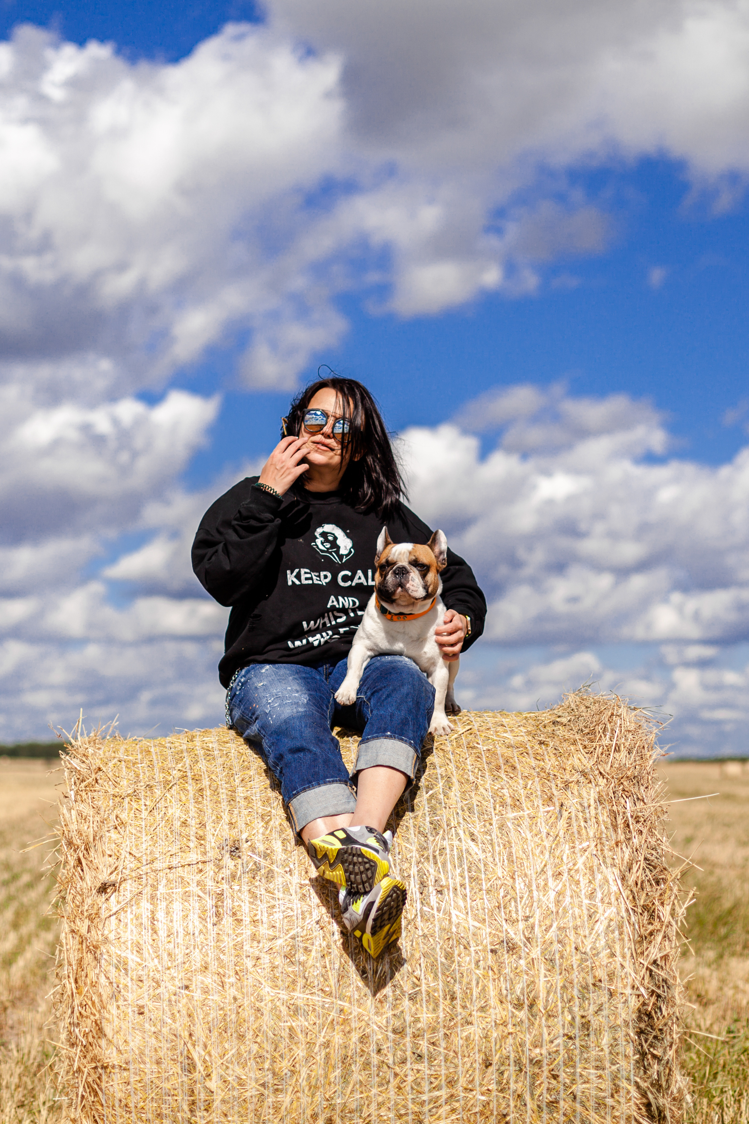 Коломна, стога и подсолнухи. Фотограф-анималист Татьяна Степанова