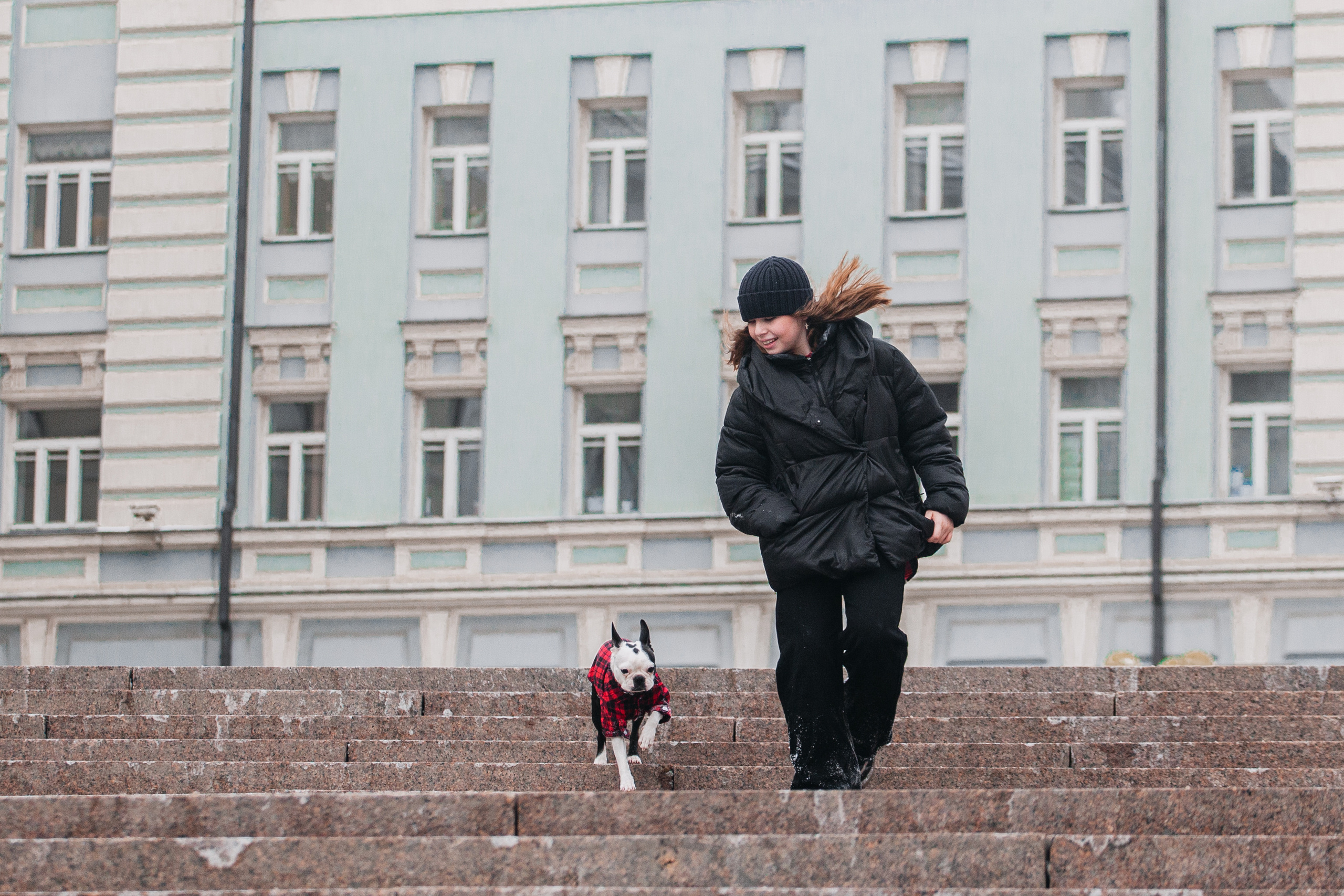 Василиса и Мира Кузнецкий мост. Фотограф-анималист Татьяна Степанова
