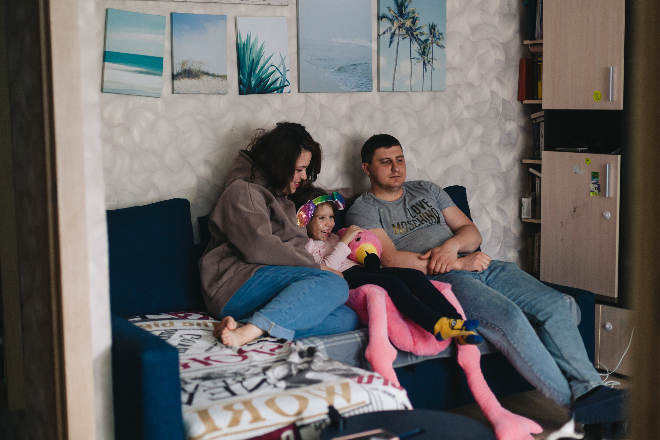 Семейная домашняя фотосессия. Фотограф-анималист Татьяна Степанова