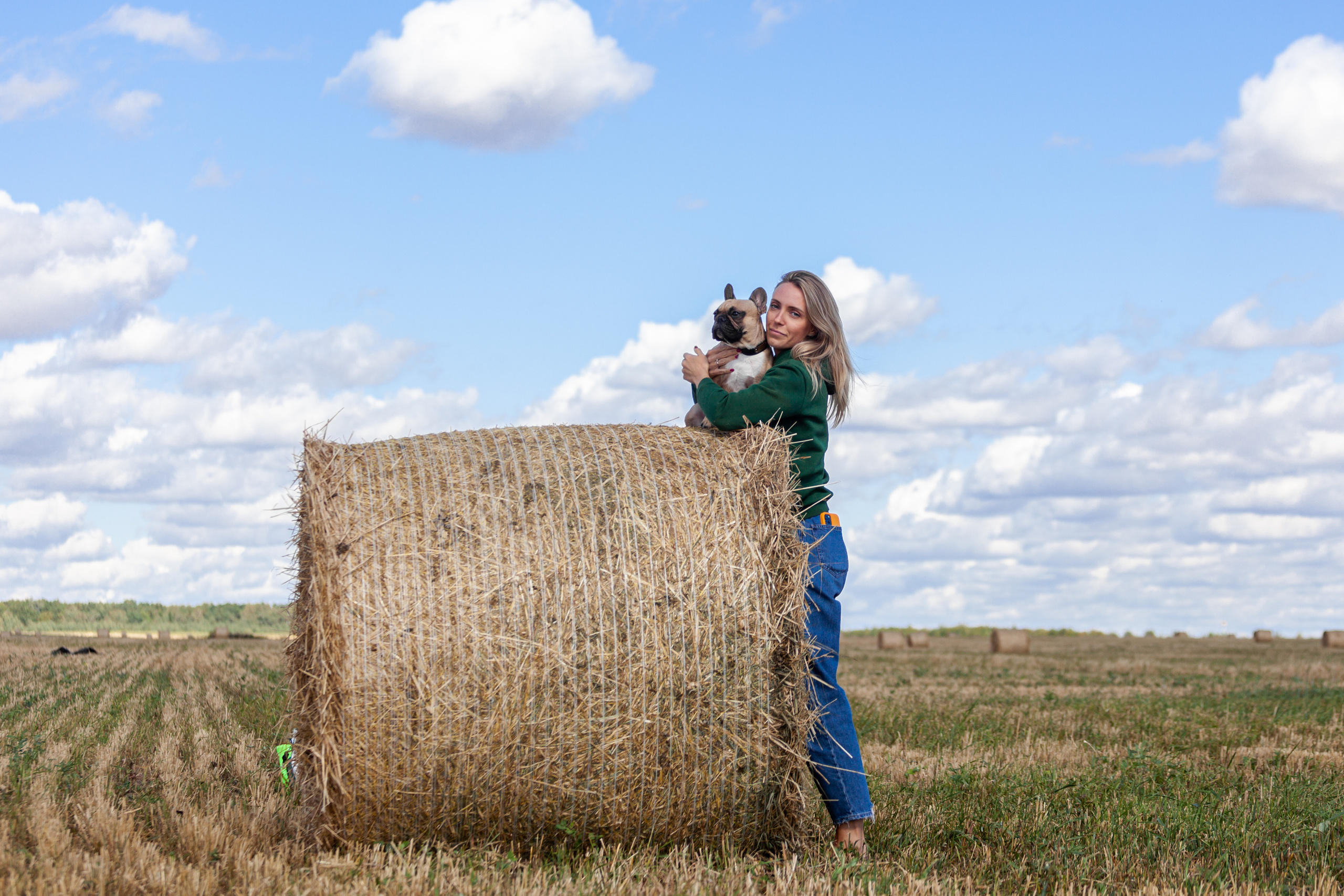 Коломна, стога и подсолнухи. Фотограф-анималист Татьяна Степанова