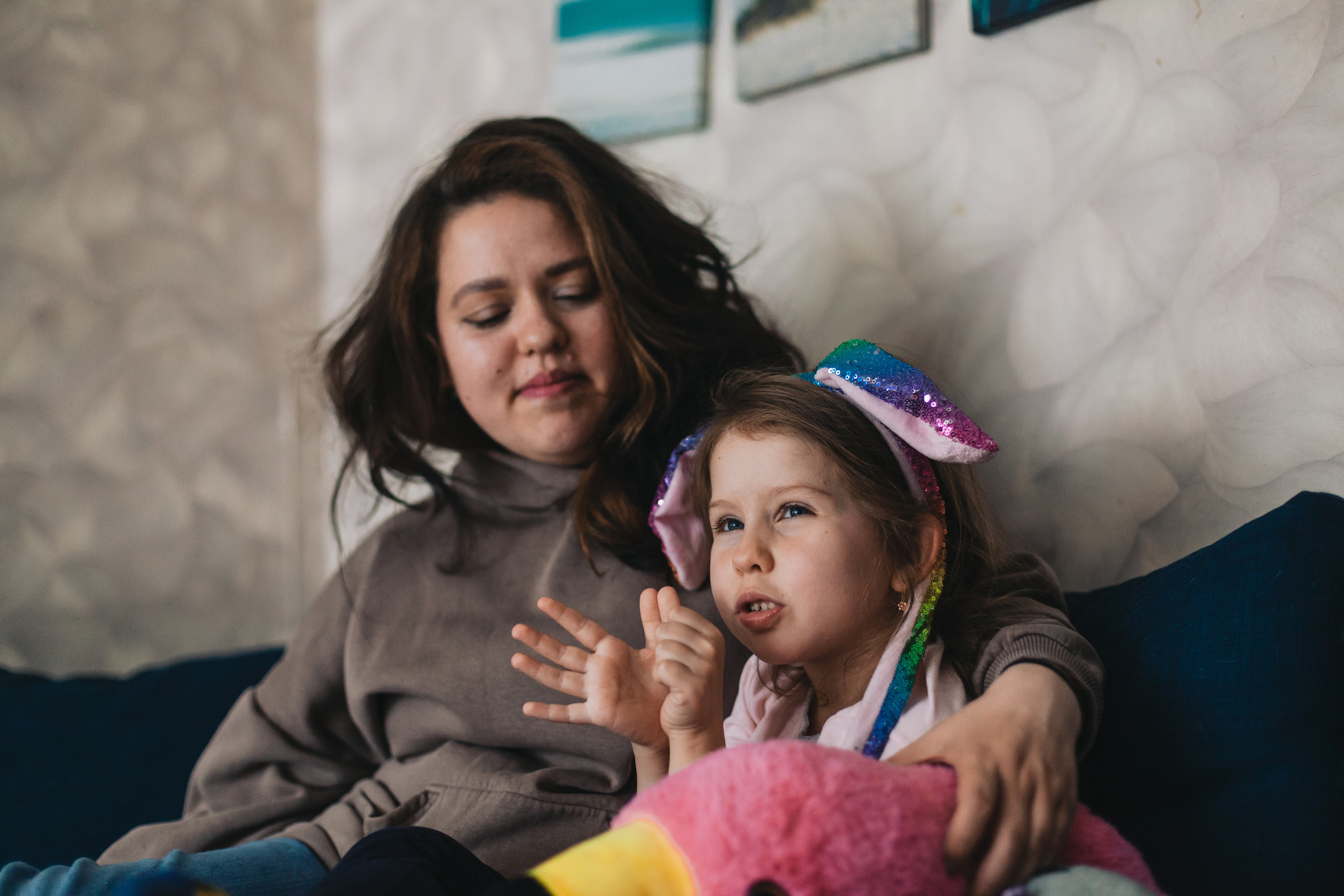 Семейная домашняя фотосессия. Фотограф-анималист Татьяна Степанова