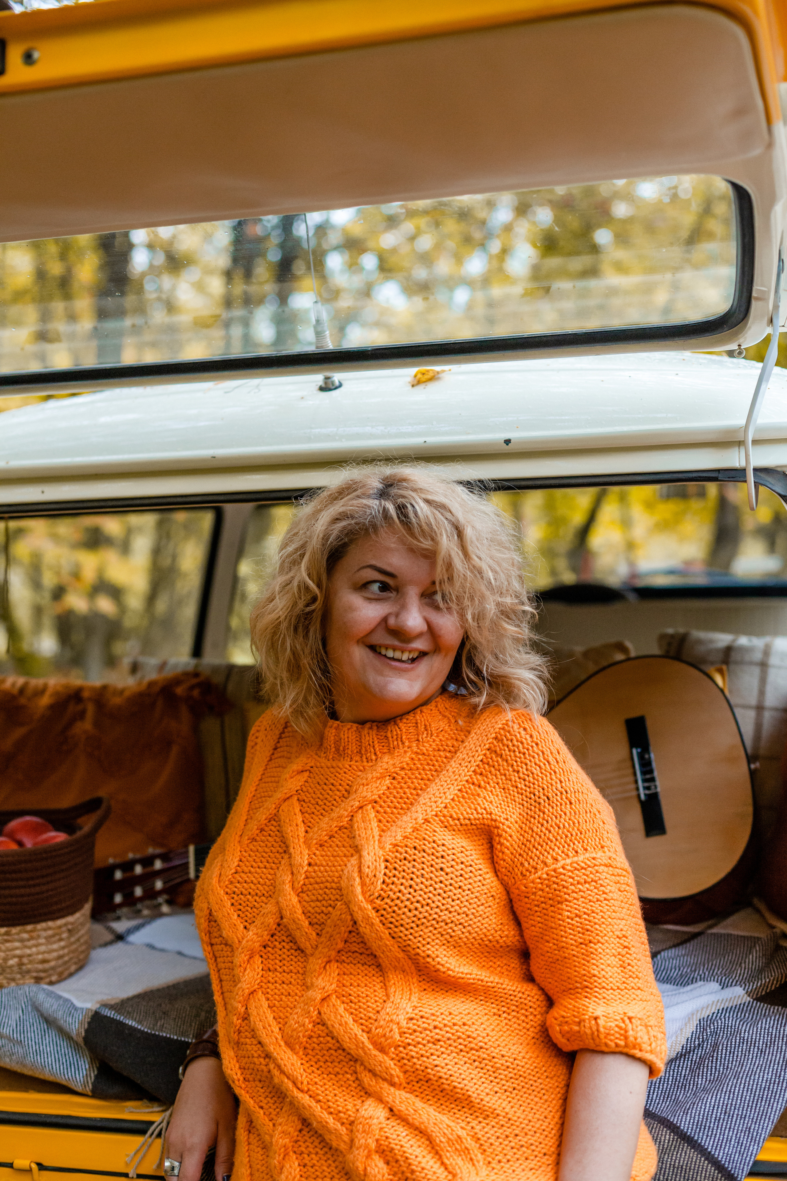 Съемка с ретро автобусом. Фотограф-анималист Татьяна Степанова