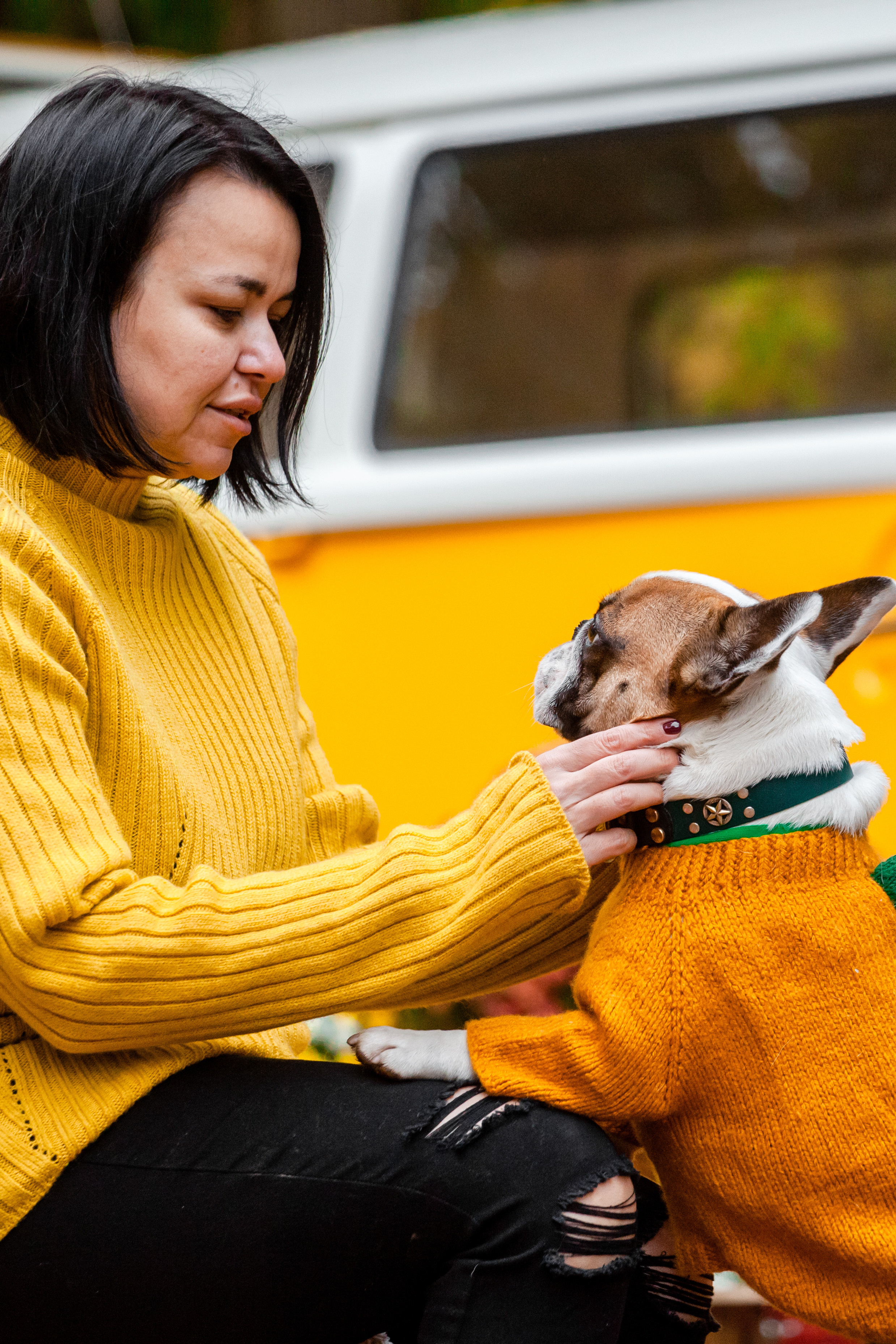 Съемка с ретро автобусом. Фотограф-анималист Татьяна Степанова