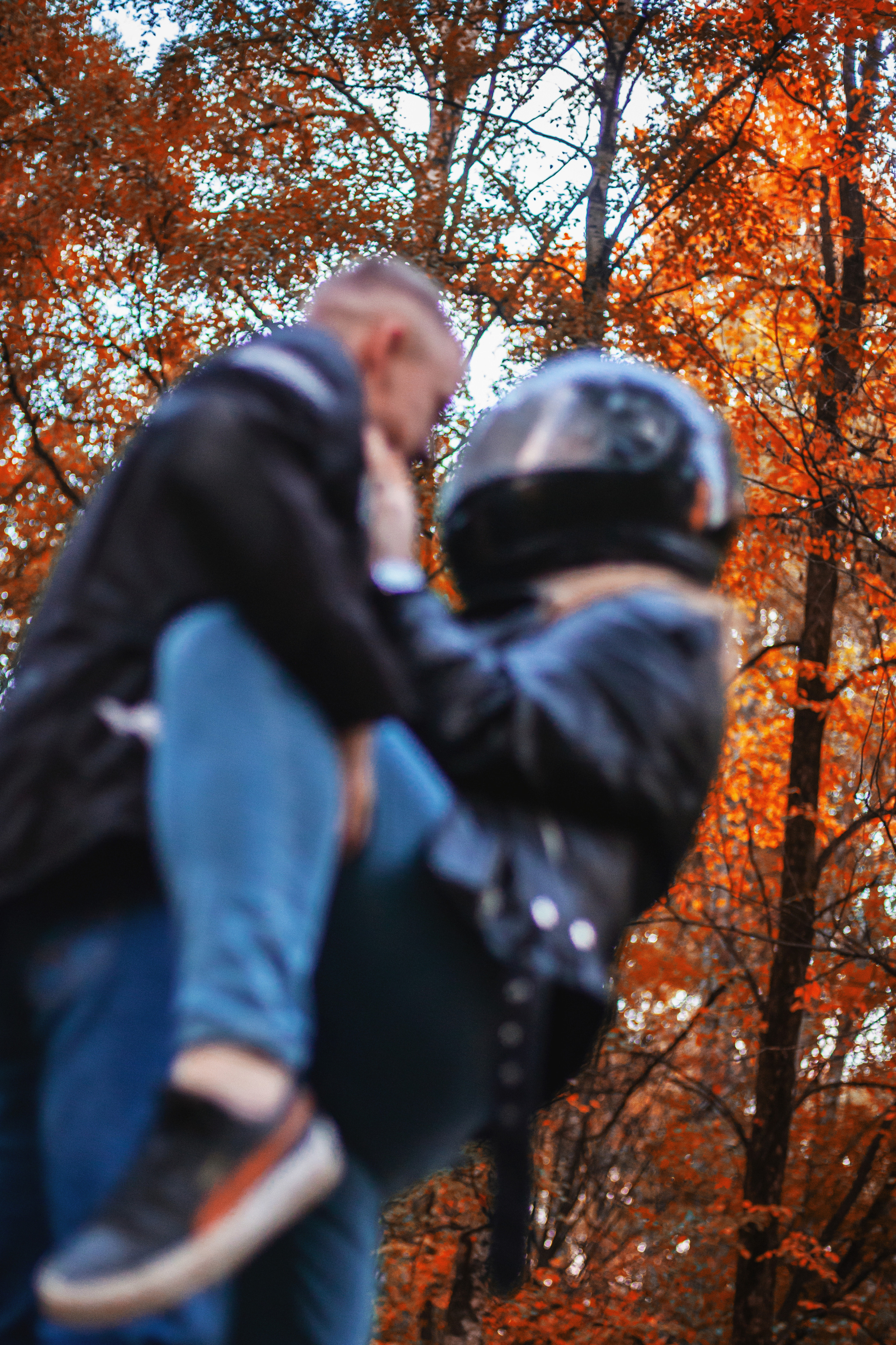 Кристина и Олег в Алешкинском лесопарке. Фотограф-анималист Татьяна Степанова
