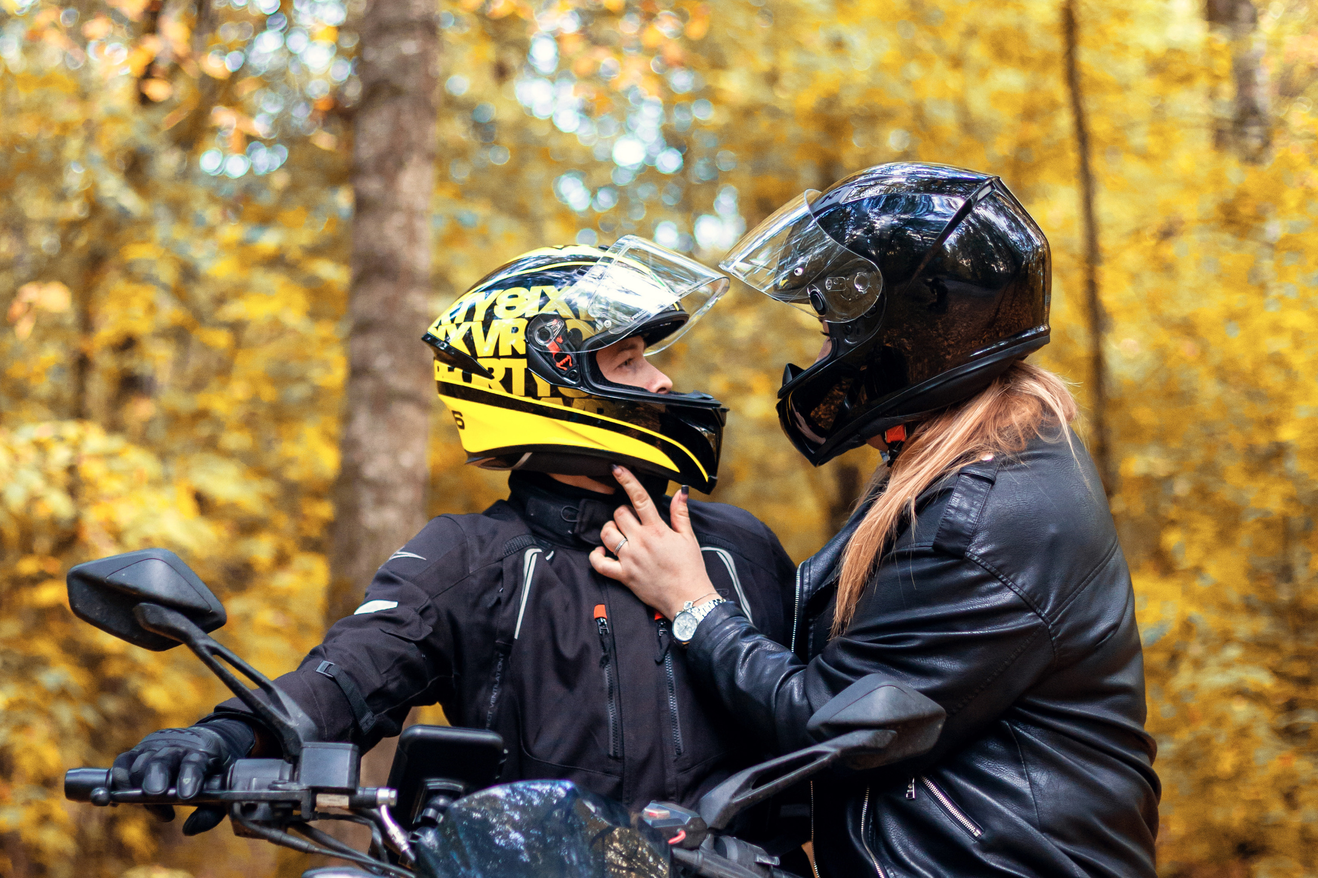 Кристина и Олег в Алешкинском лесопарке. Фотограф-анималист Татьяна Степанова