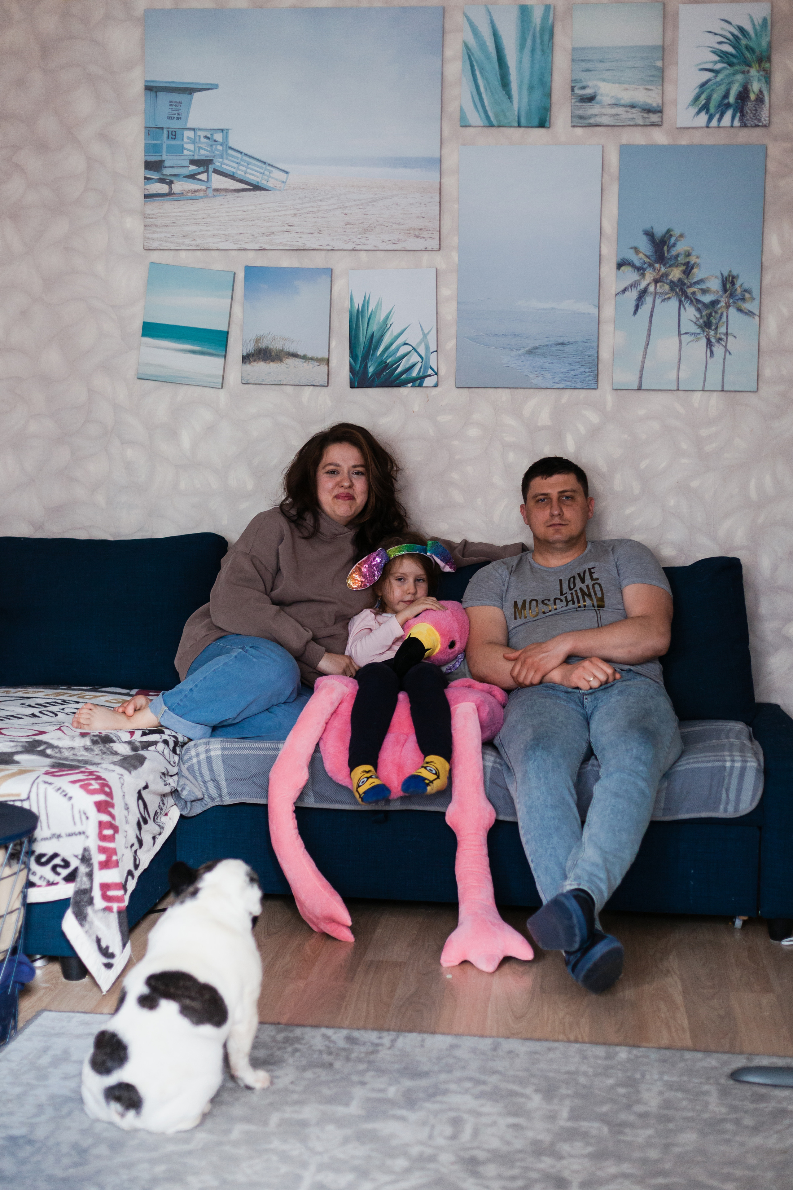 Семейная домашняя фотосессия. Фотограф-анималист Татьяна Степанова