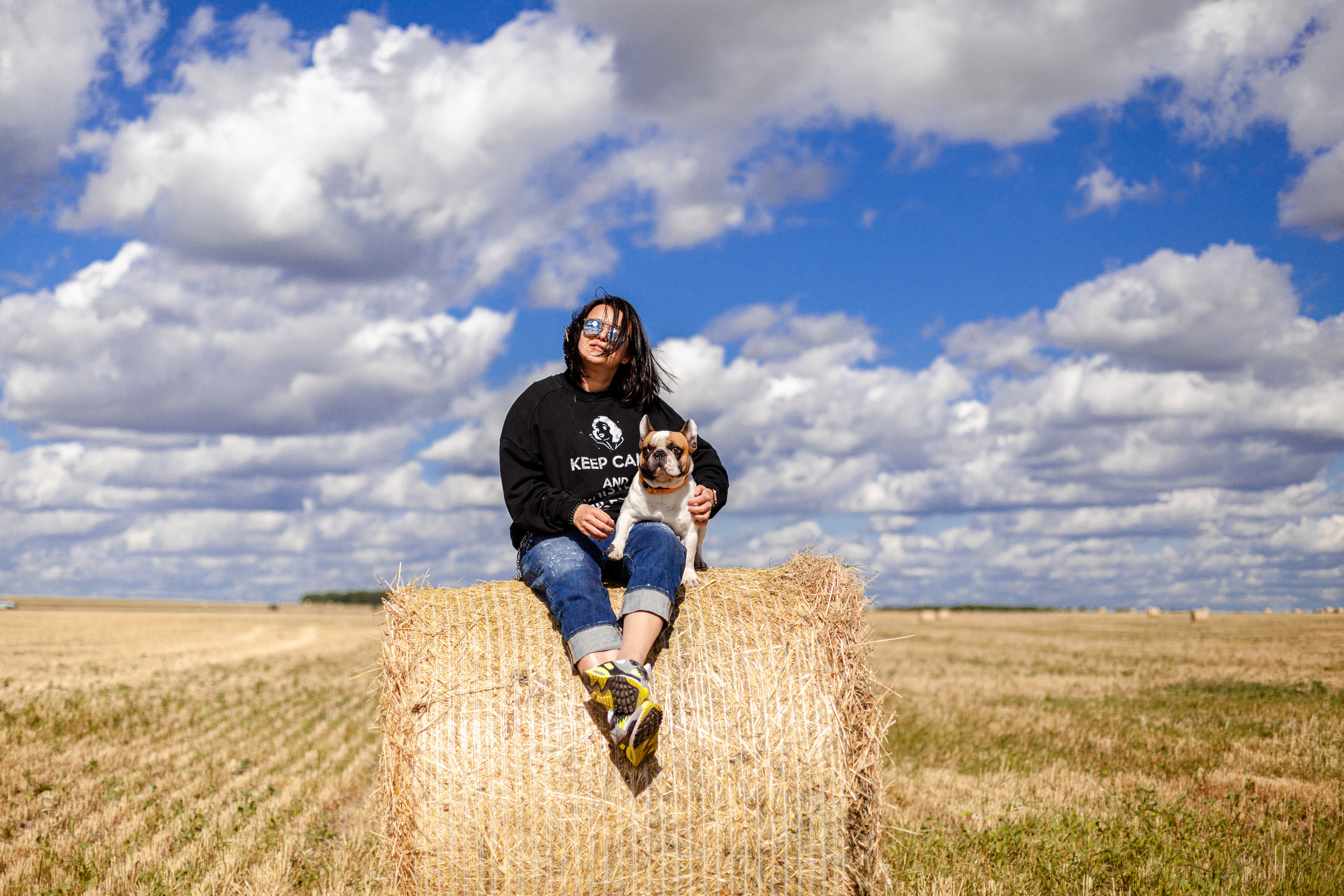 Коломна, стога и подсолнухи. Фотограф-анималист Татьяна Степанова