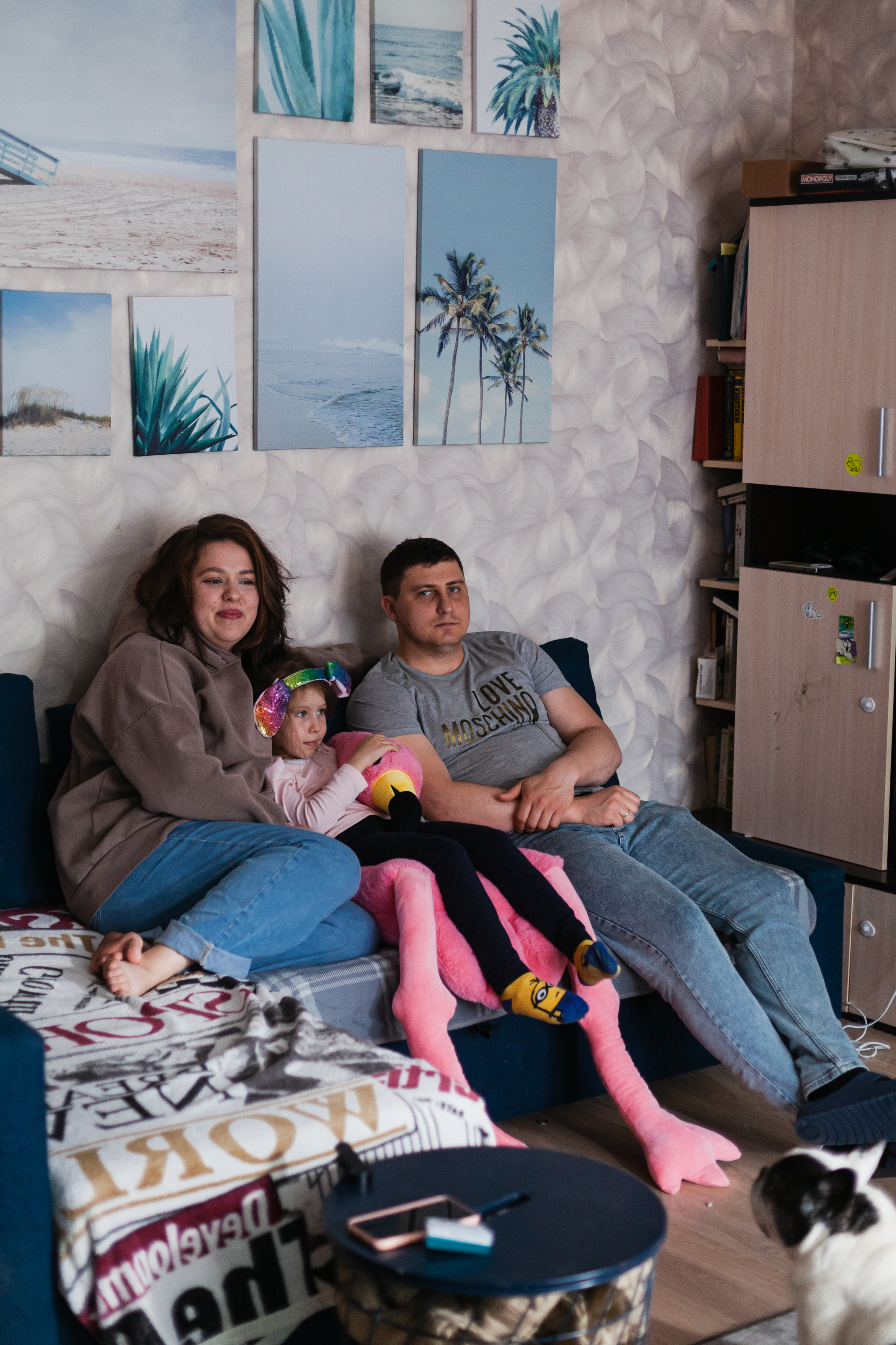 Семейная домашняя фотосессия. Фотограф-анималист Татьяна Степанова