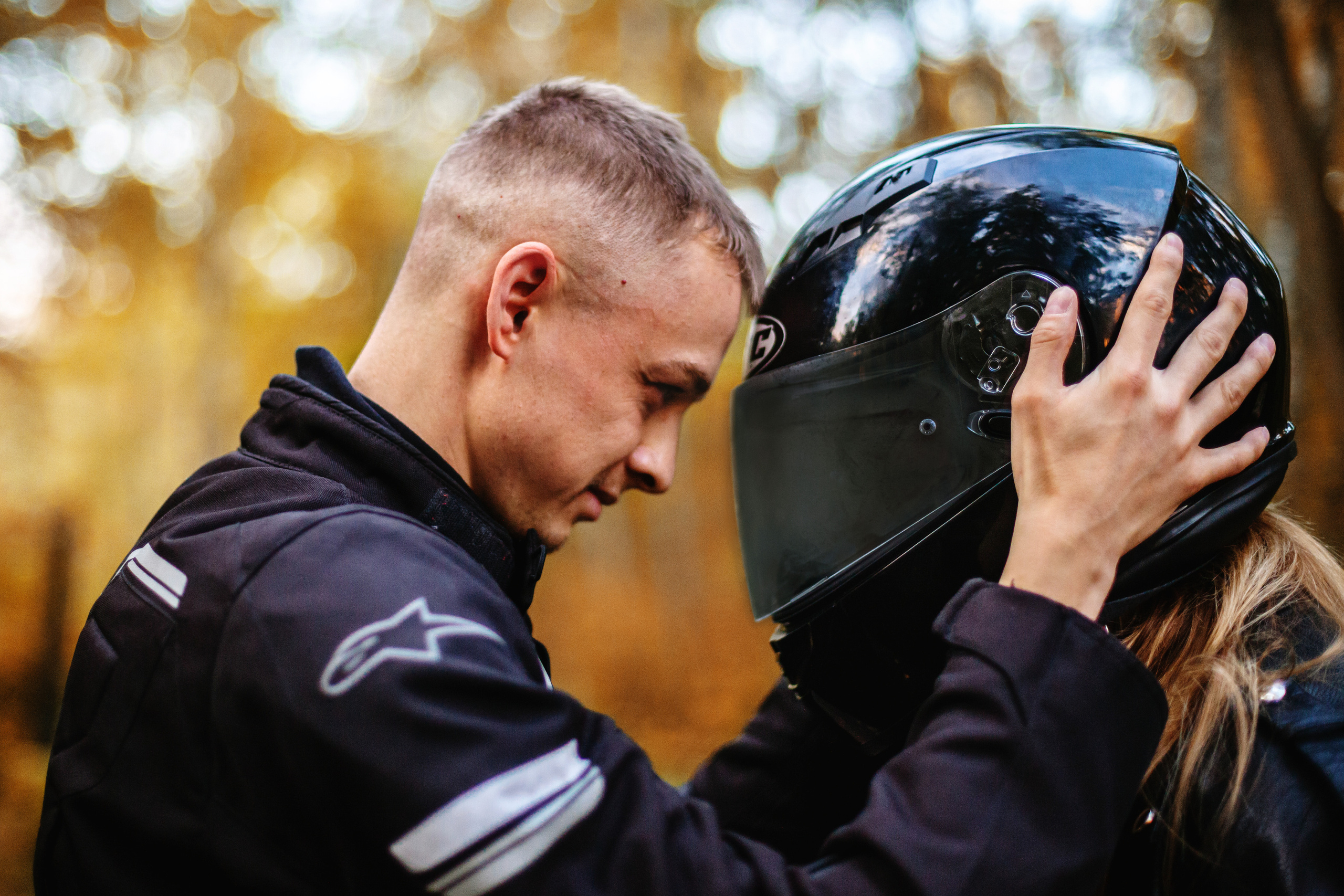 Кристина и Олег в Алешкинском лесопарке. Фотограф-анималист Татьяна Степанова