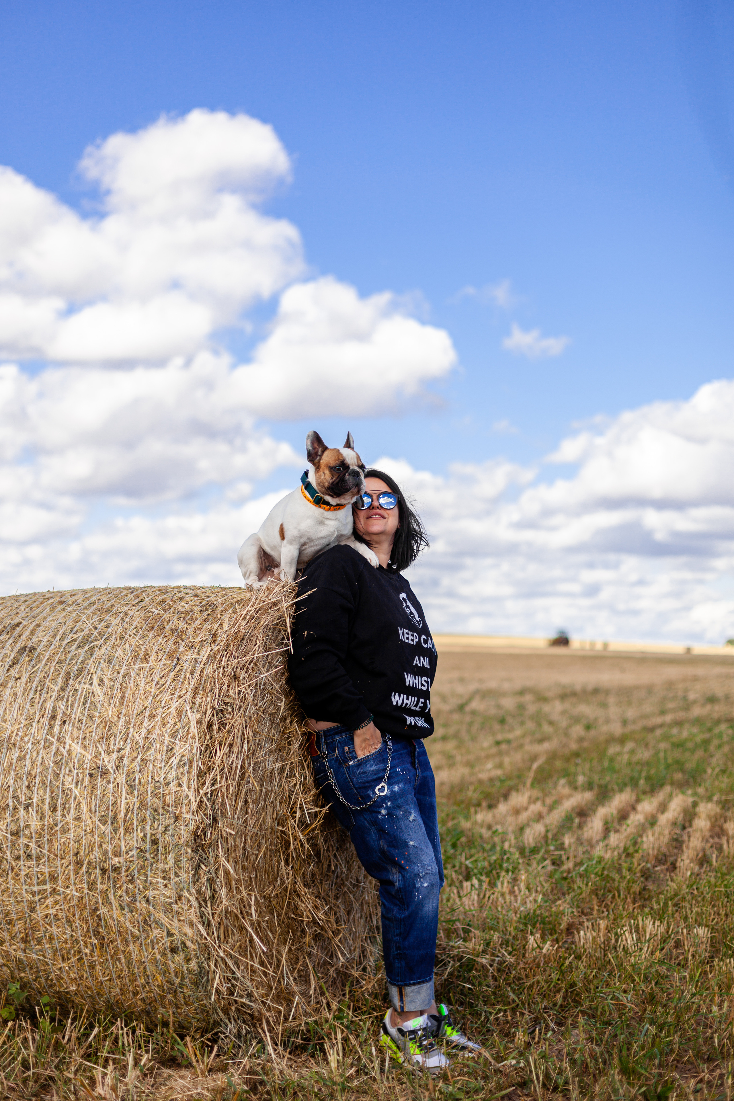 Коломна, стога и подсолнухи. Фотограф-анималист Татьяна Степанова