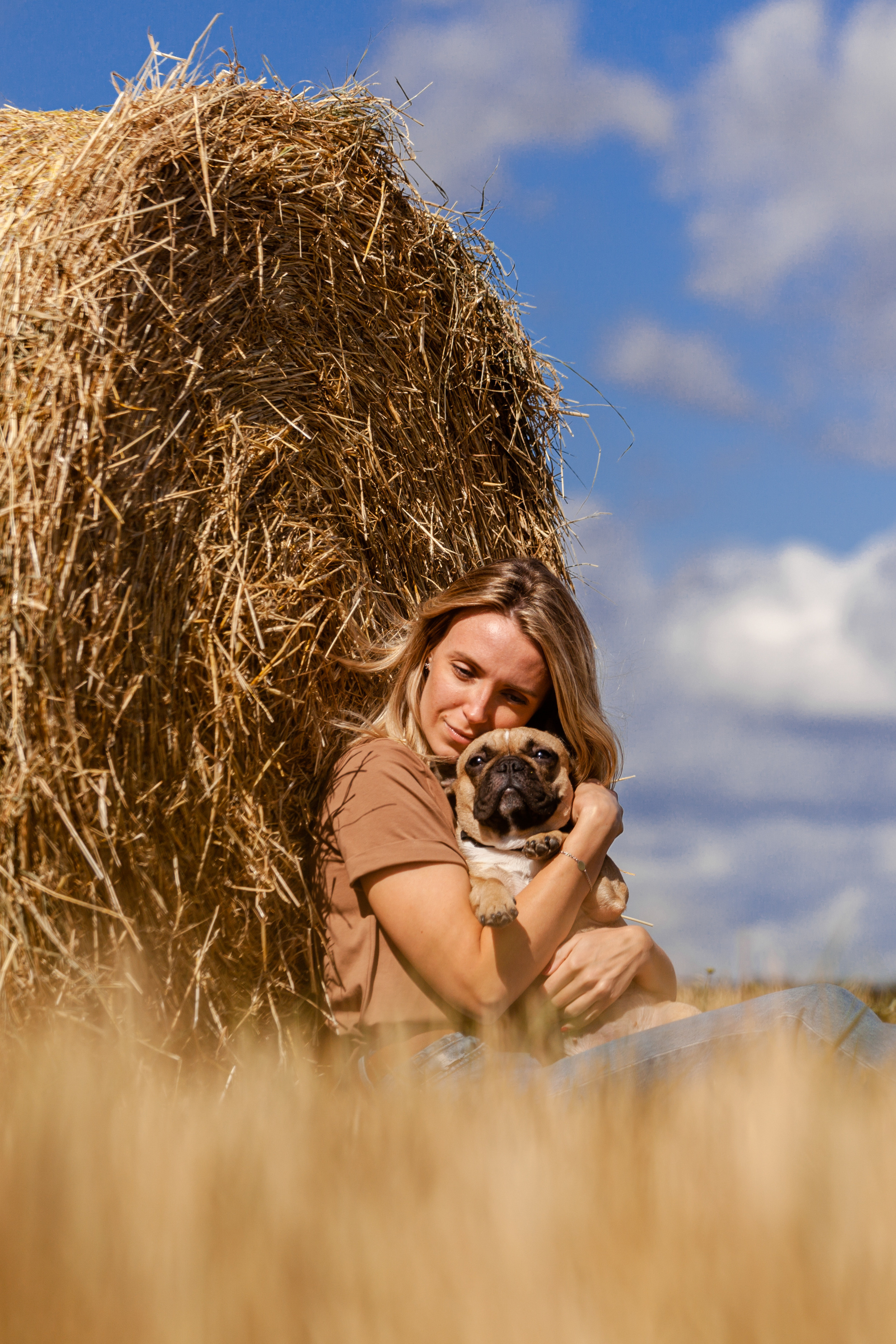 Коломна, стога и подсолнухи. Фотограф-анималист Татьяна Степанова