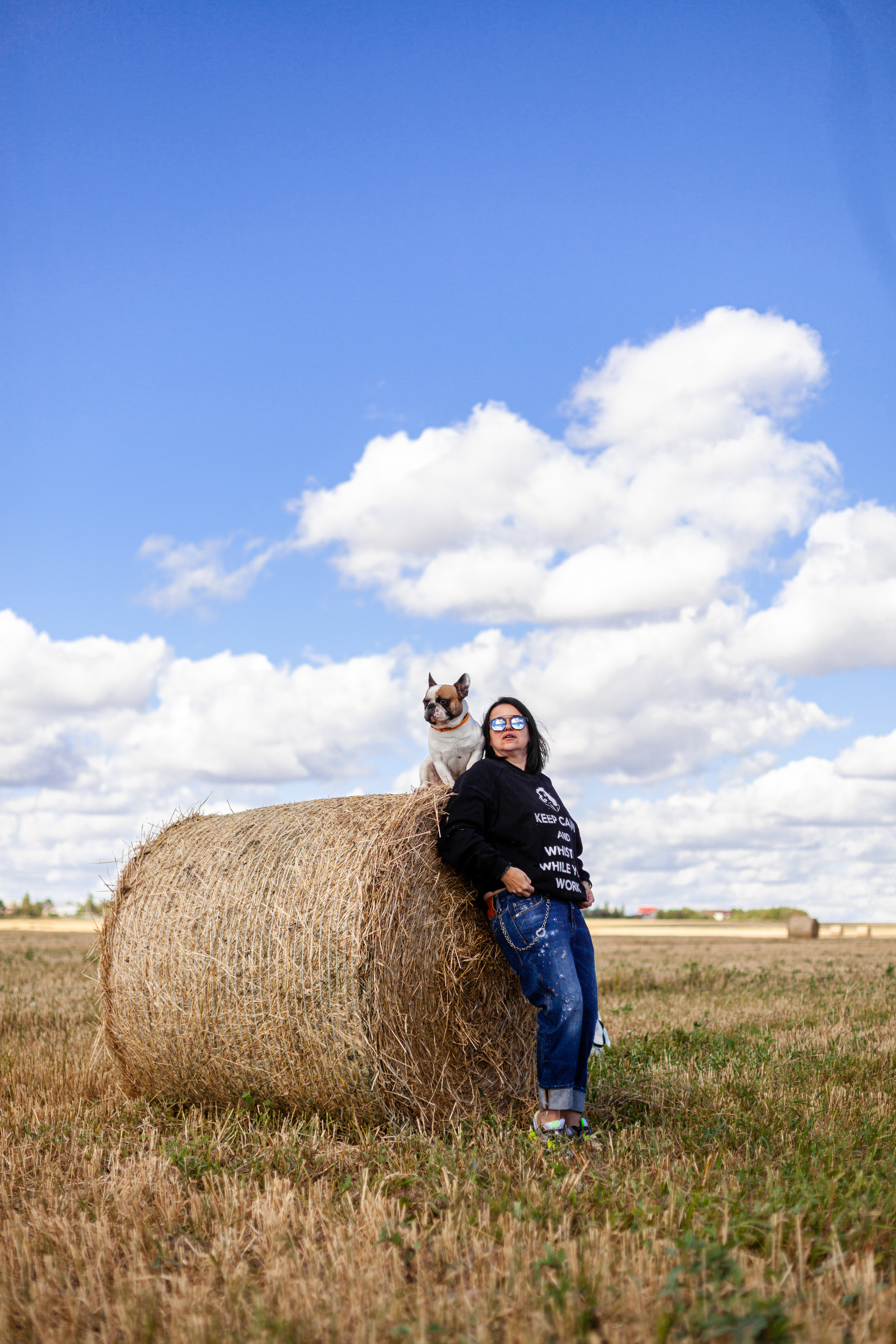 Коломна, стога и подсолнухи. Фотограф-анималист Татьяна Степанова
