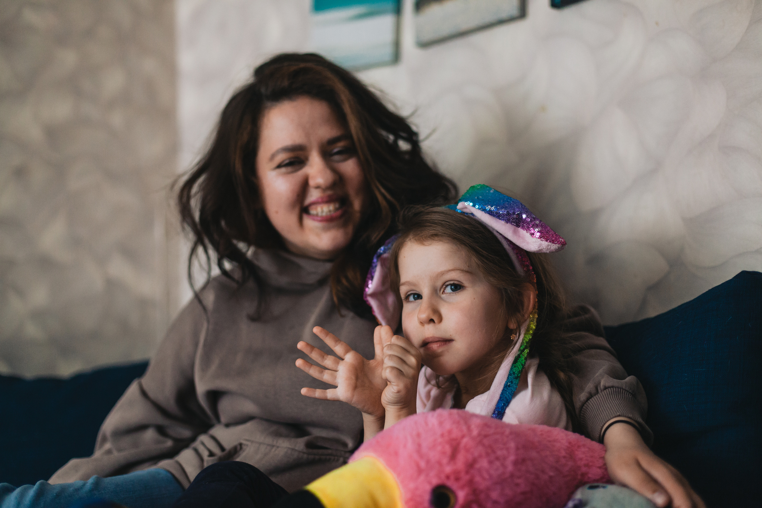 Семейная домашняя фотосессия. Фотограф-анималист Татьяна Степанова