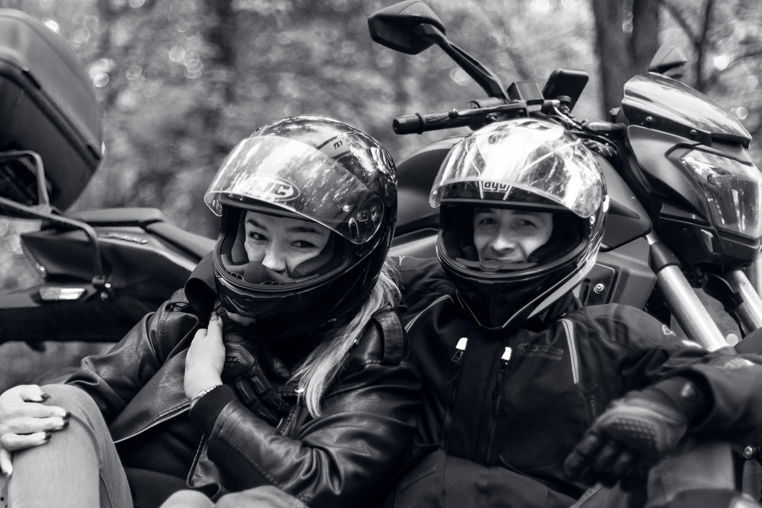 Кристина и Олег в Алешкинском лесопарке. Фотограф-анималист Татьяна Степанова