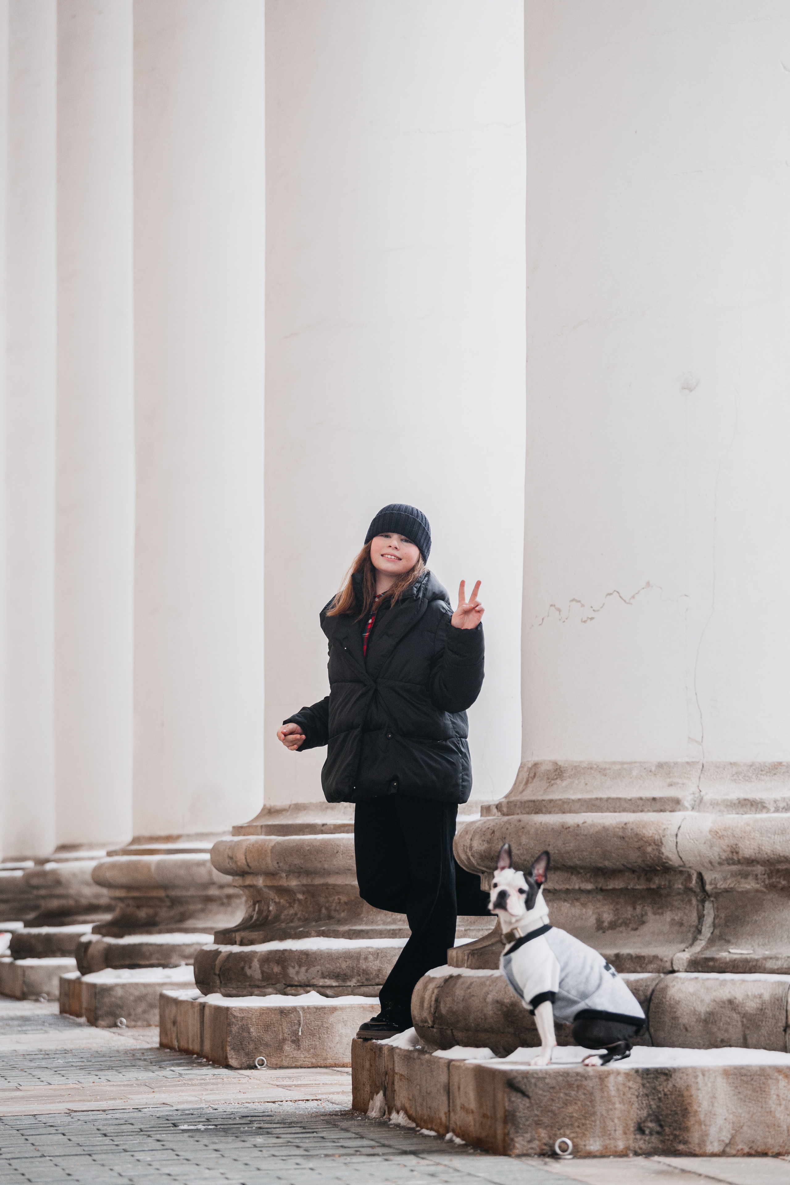 Василиса и Мира Кузнецкий мост. Фотограф-анималист Татьяна Степанова
