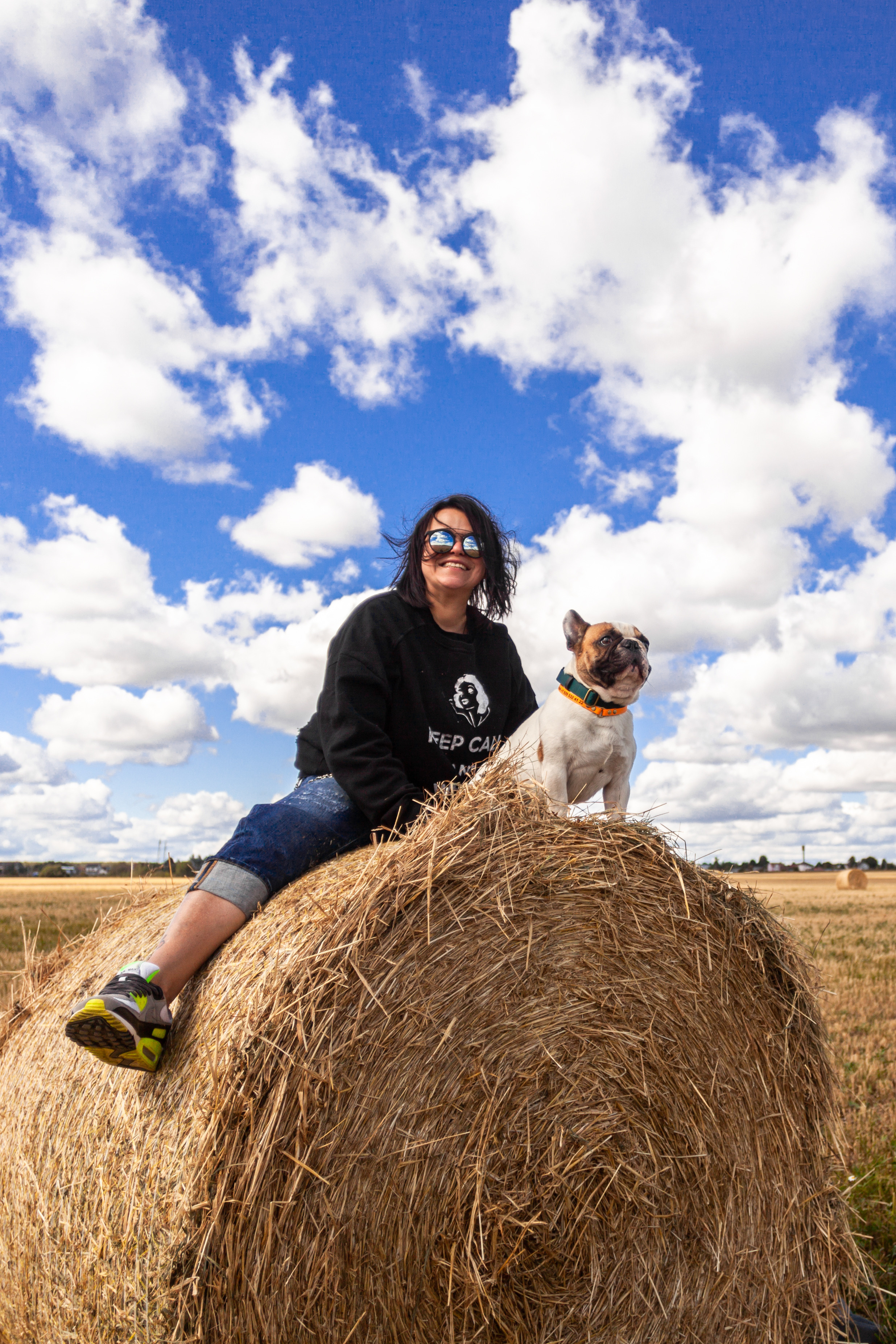 Коломна, стога и подсолнухи. Фотограф-анималист Татьяна Степанова
