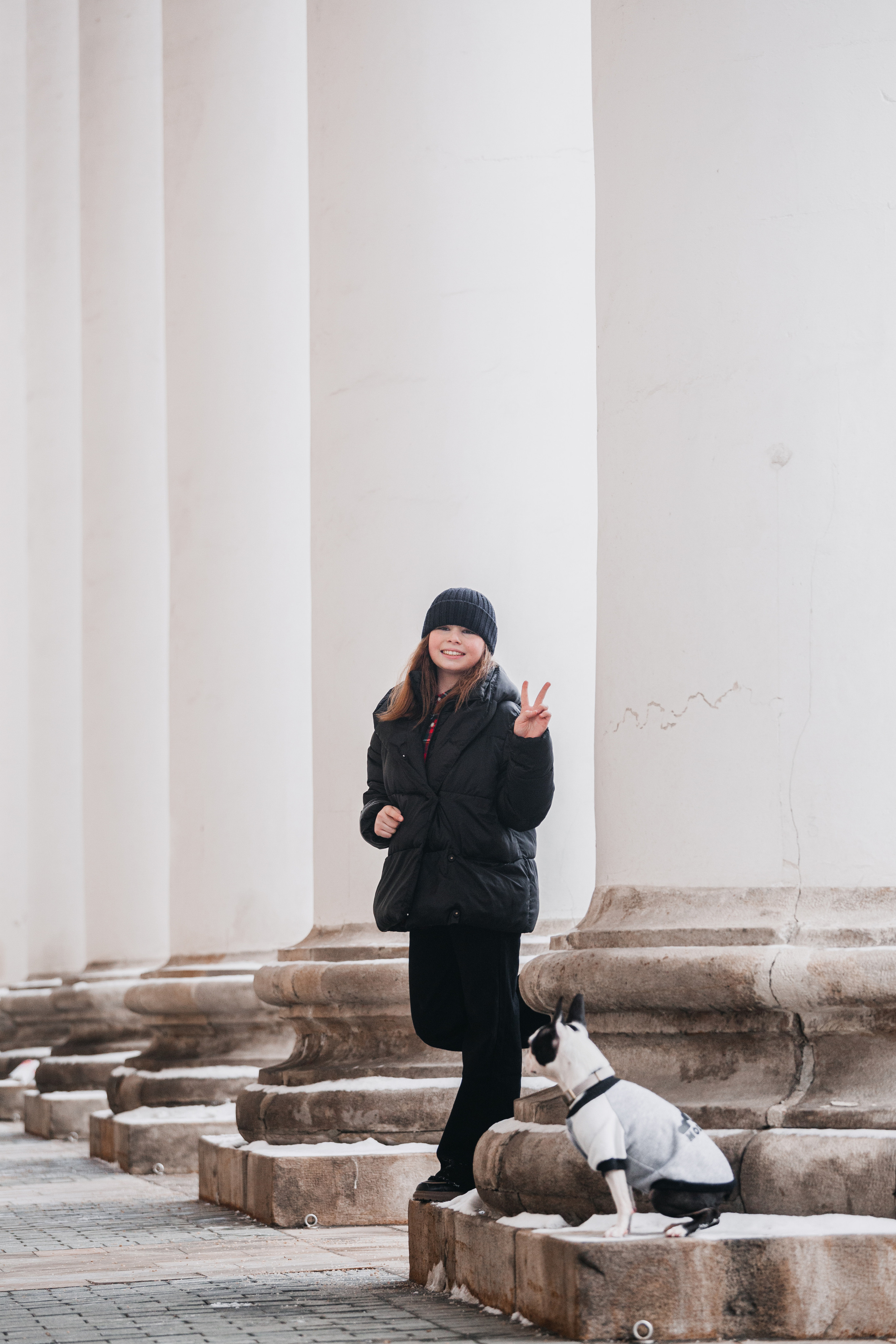 Василиса и Мира Кузнецкий мост. Фотограф-анималист Татьяна Степанова