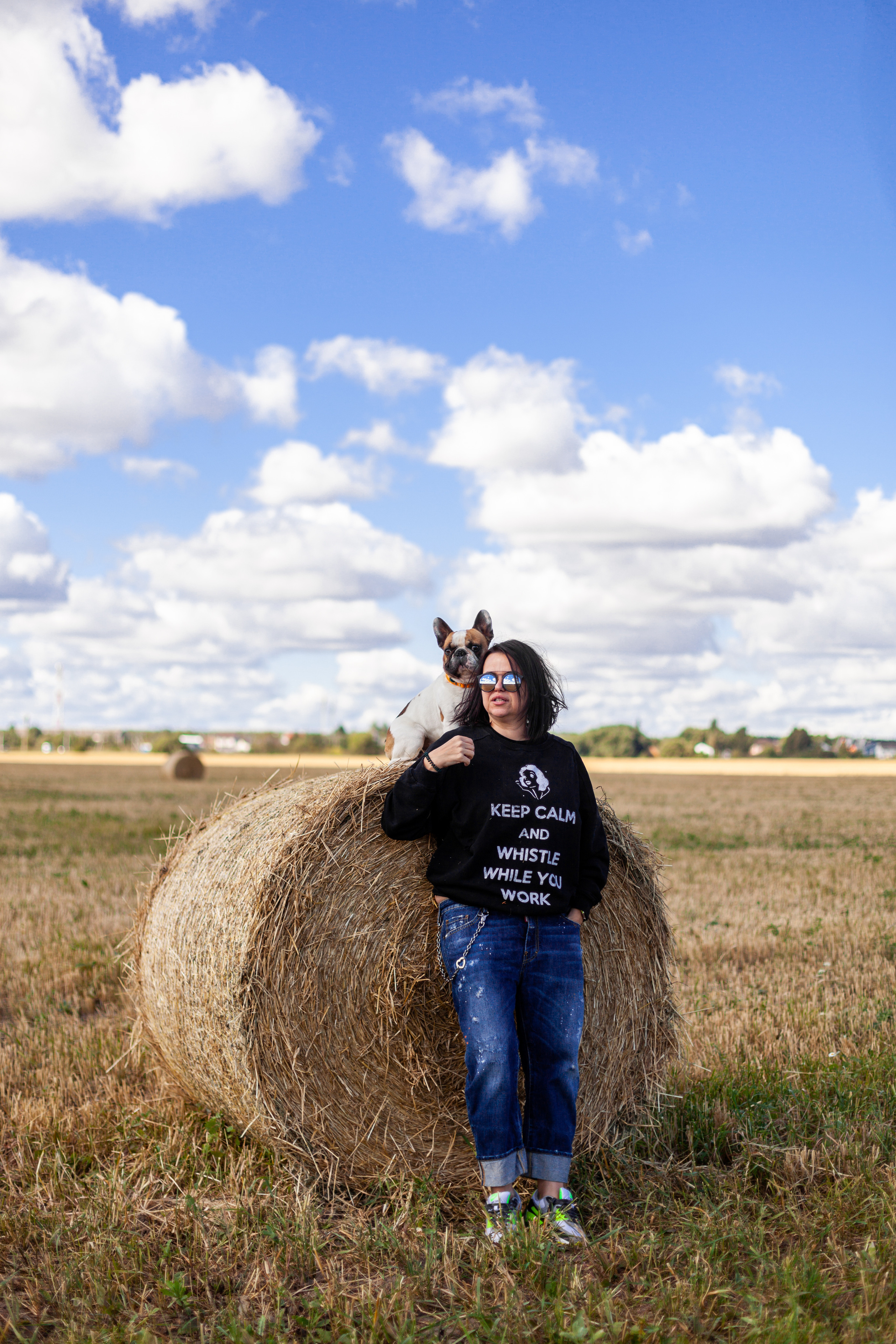Коломна, стога и подсолнухи. Фотограф-анималист Татьяна Степанова