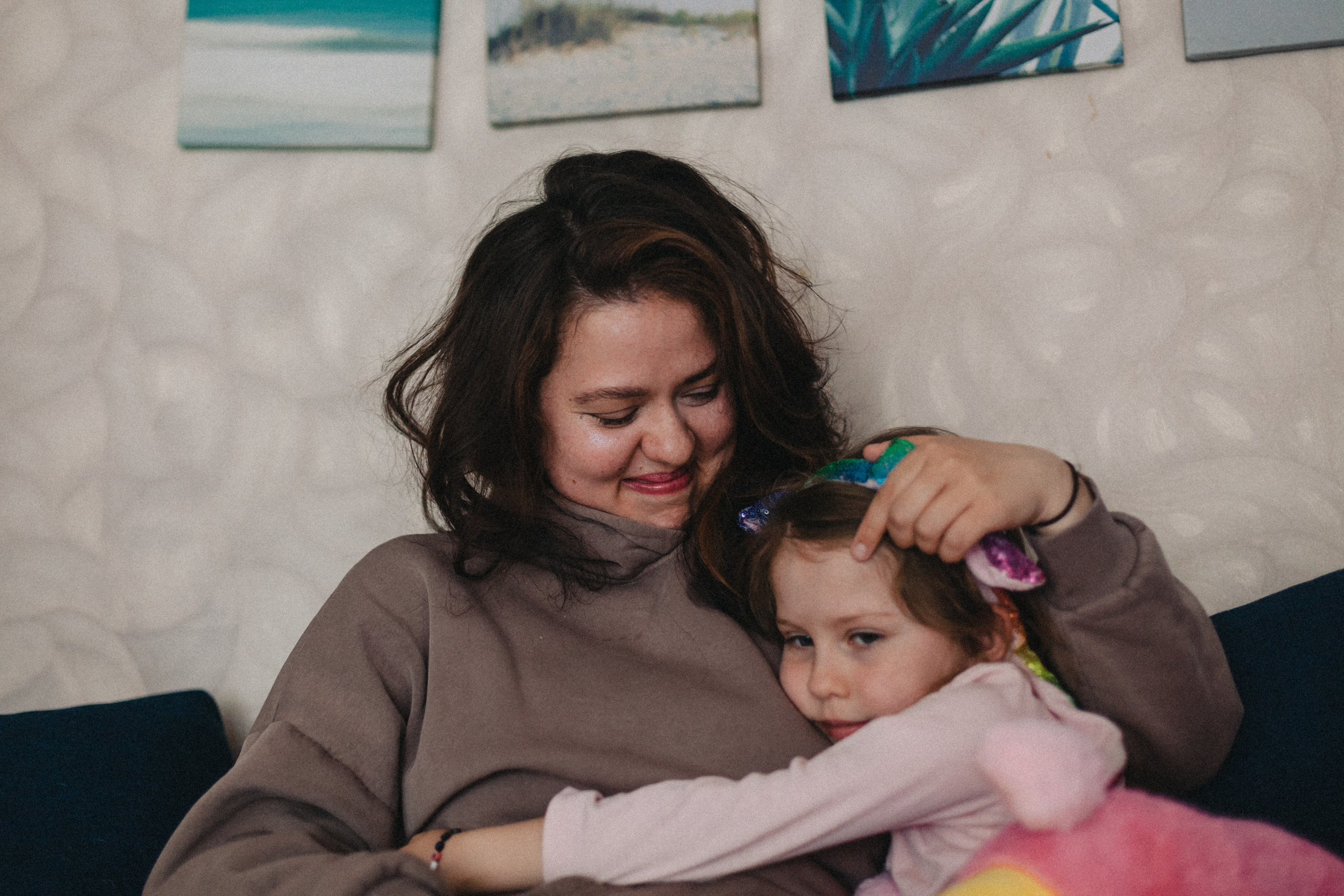 Семейная домашняя фотосессия. Фотограф-анималист Татьяна Степанова