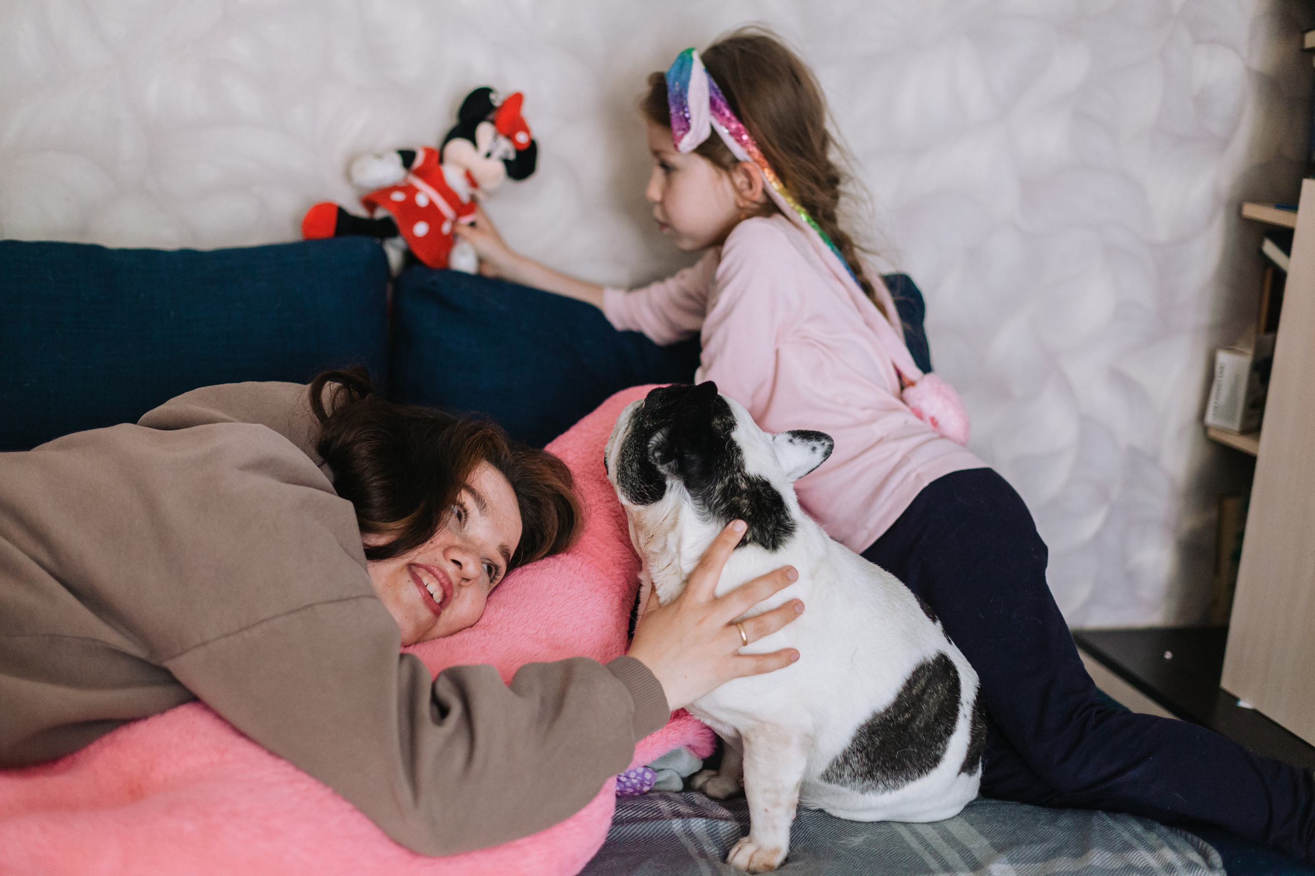 Семейная домашняя фотосессия. Фотограф-анималист Татьяна Степанова