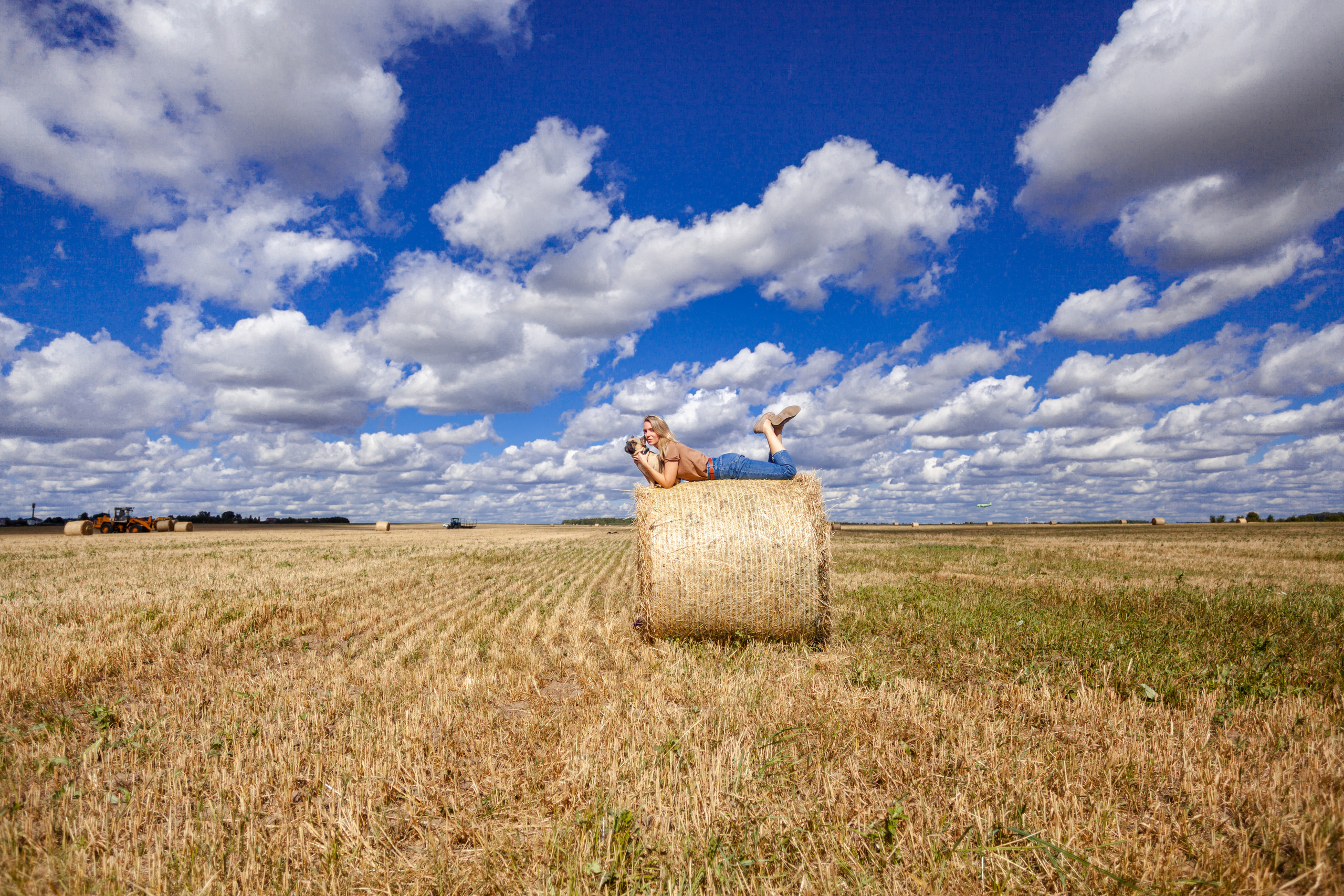 Коломна, стога и подсолнухи. Фотограф-анималист Татьяна Степанова