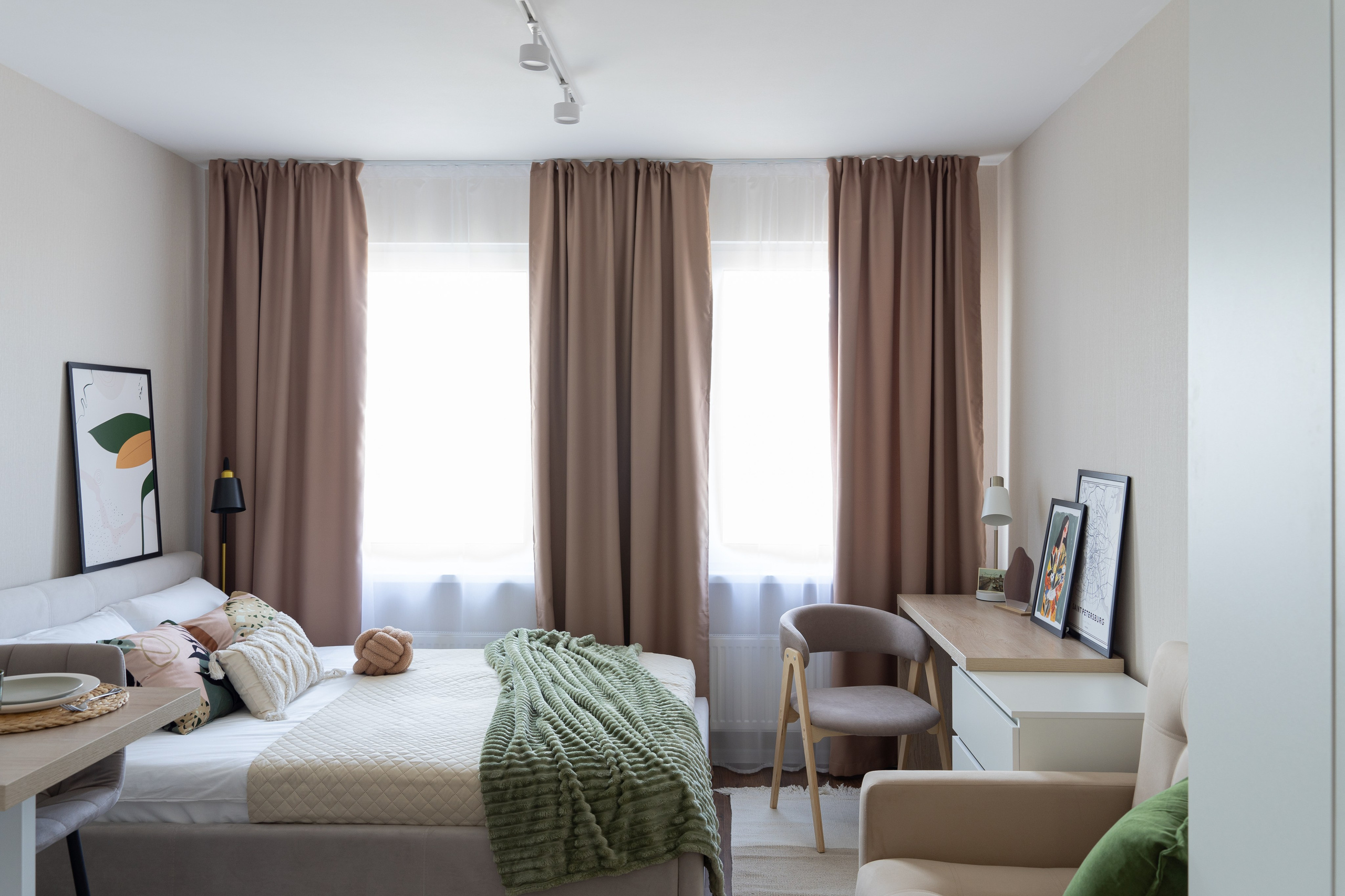 Студия с хоум-стейджером Марией Уваровой. Интерьерный фотограф в Санкт-Петербурге Светлана Балагер