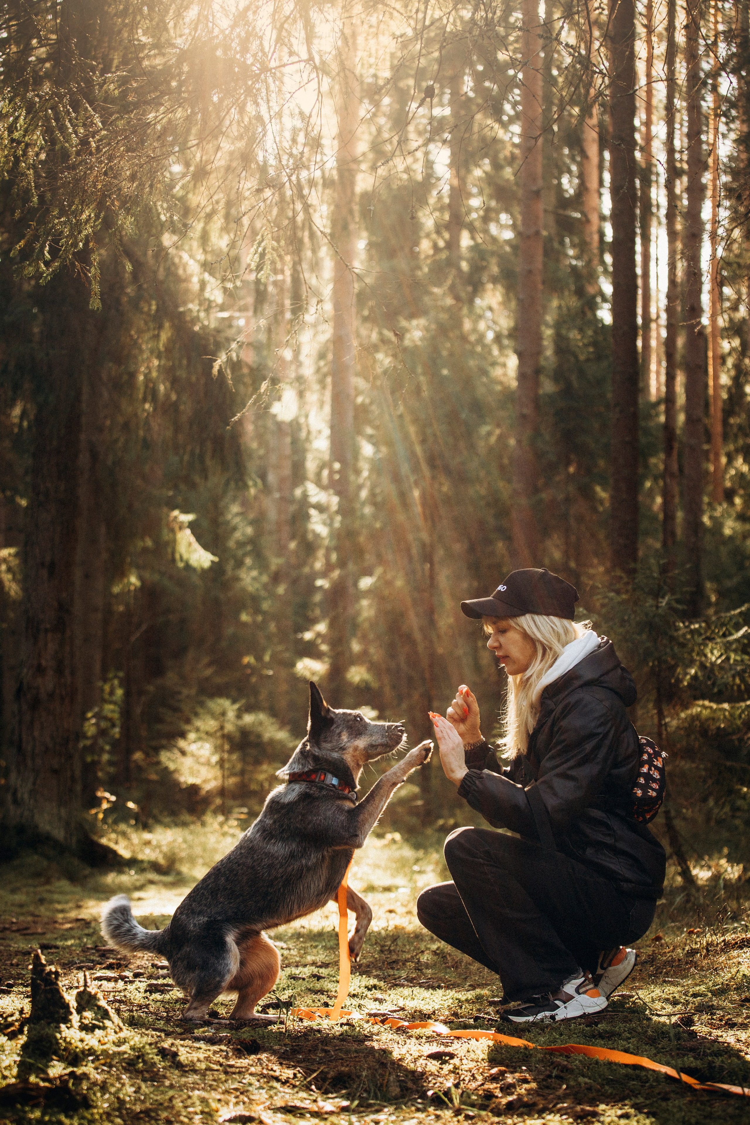 Оля и Мотечка. Фотограф — Анималист | Санкт-Петербург
