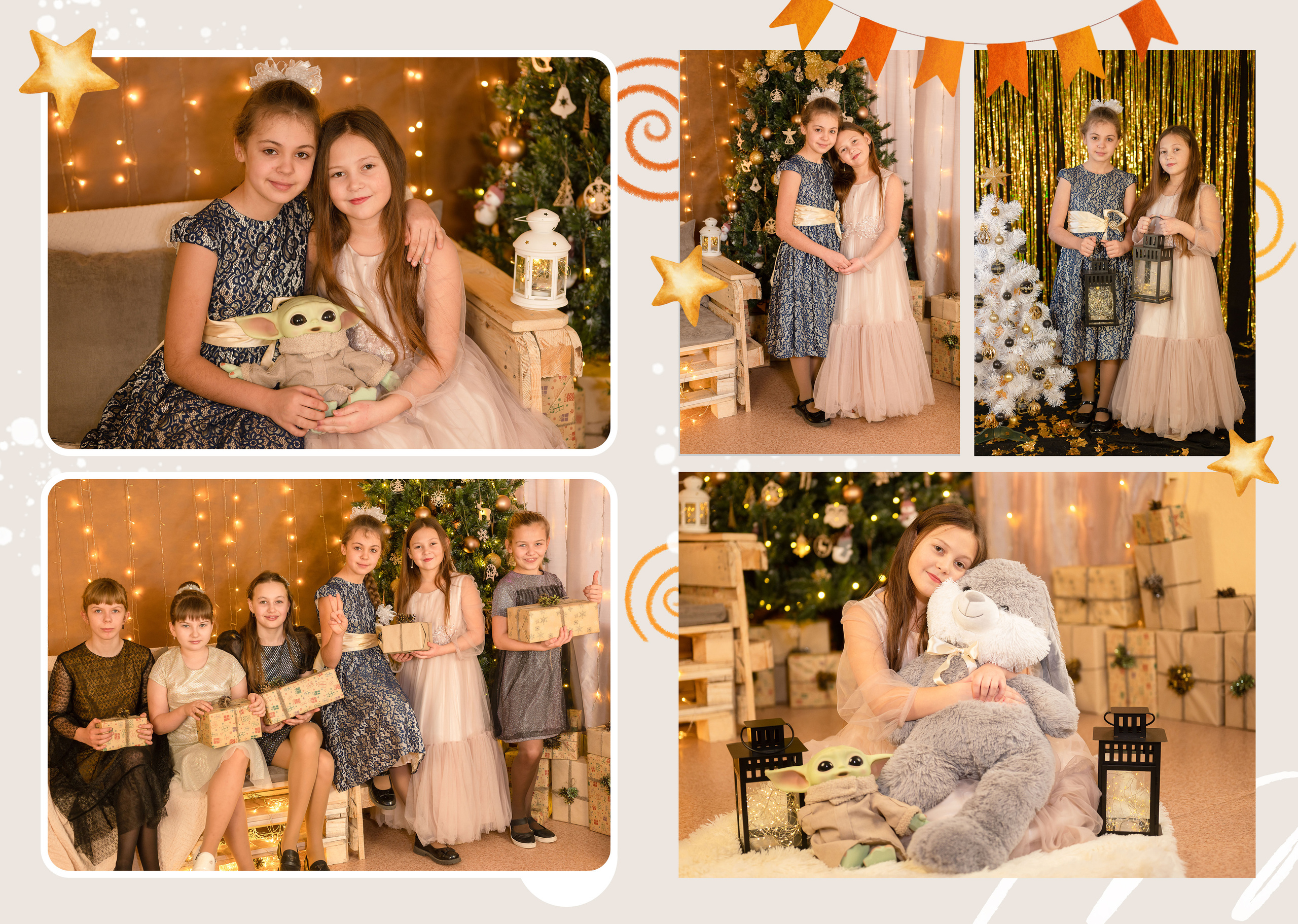 Фотокнига годовой проект. Школьный и детский фотограф в Новосибирской области