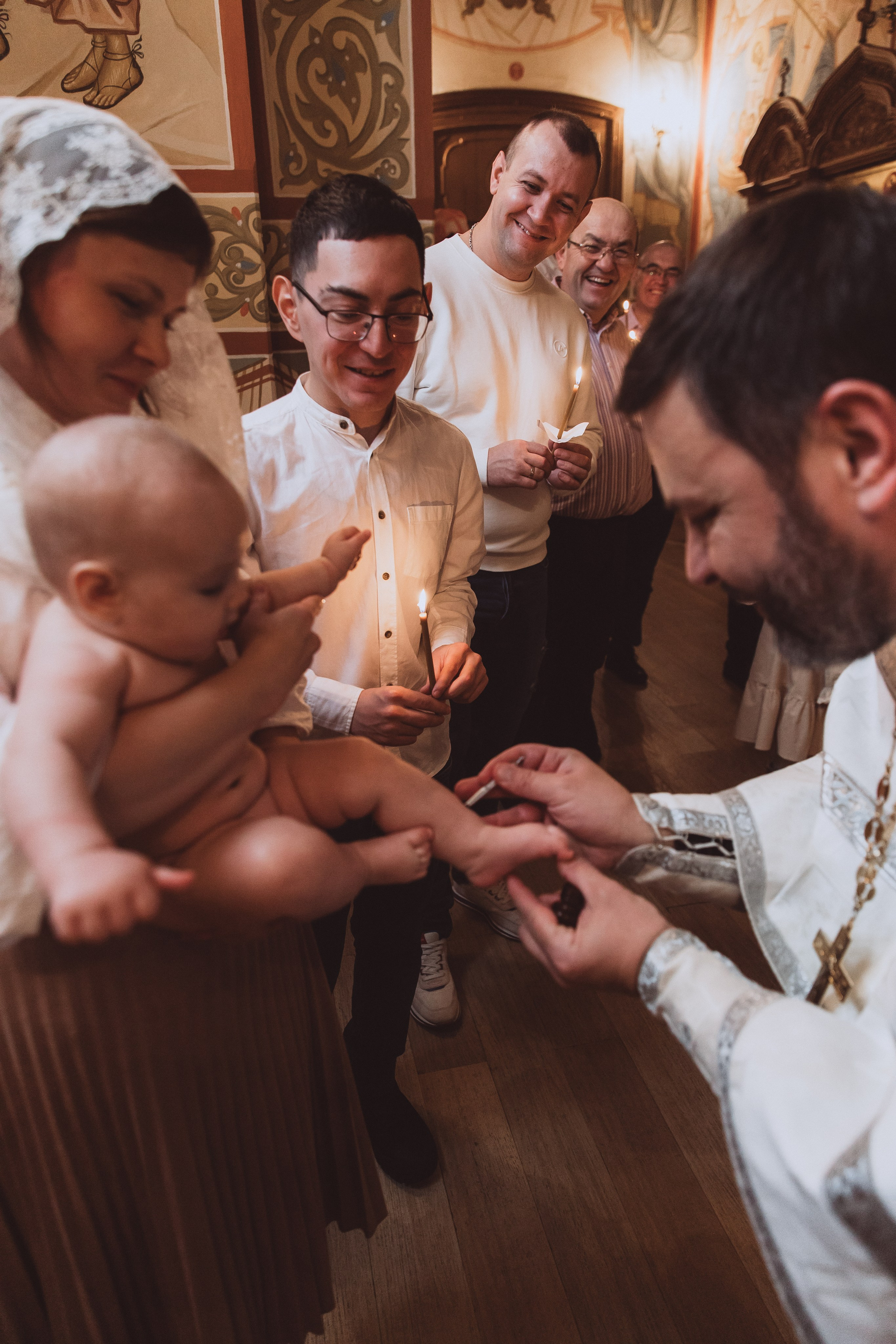 Таинство Крещения Николь в Гефсиманском Черниговском ските. Детский и семейный фотограф в Пушкино, Мытищи, Москва Сергеева Светлана