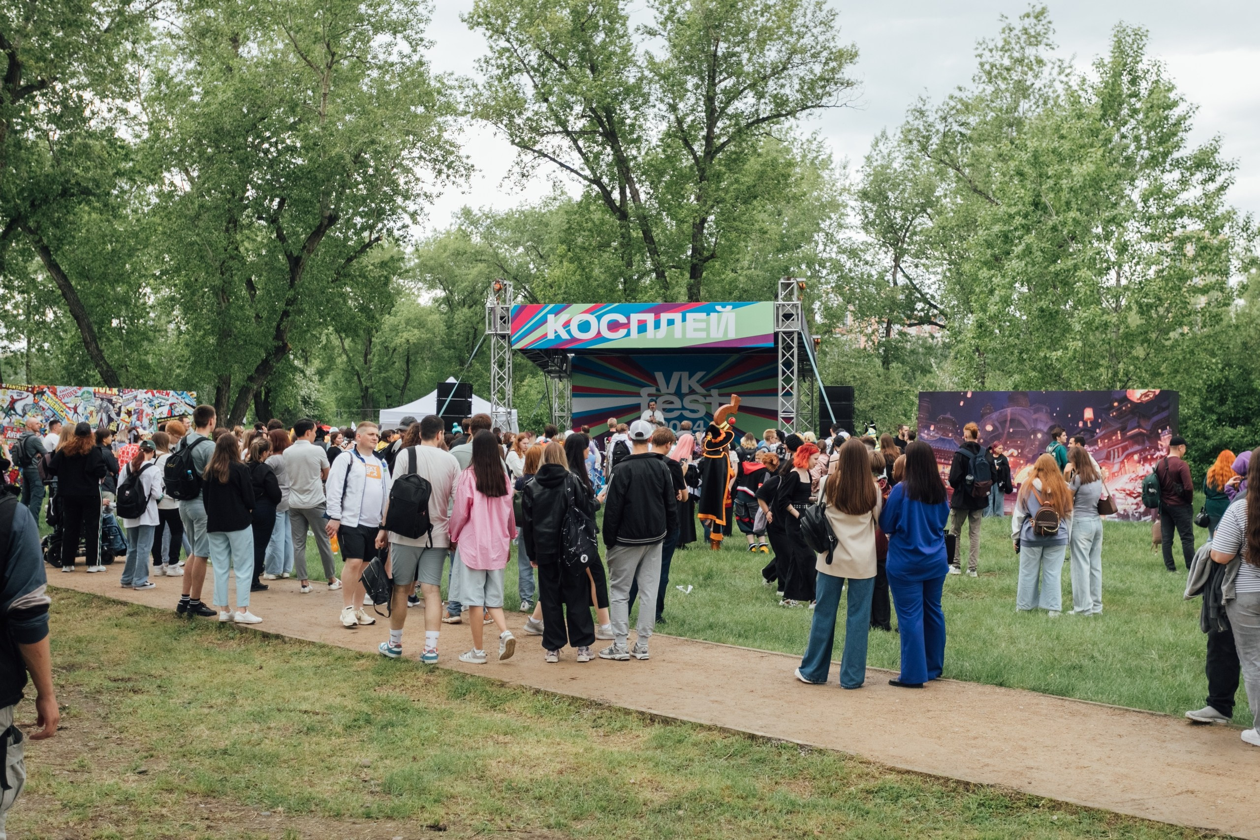 Vk Fest 2024 в Красноярске @ Остров Татышев. Репортажный фотограф Максим Полянский. Москва, Санкт-Петербург, Красноярск